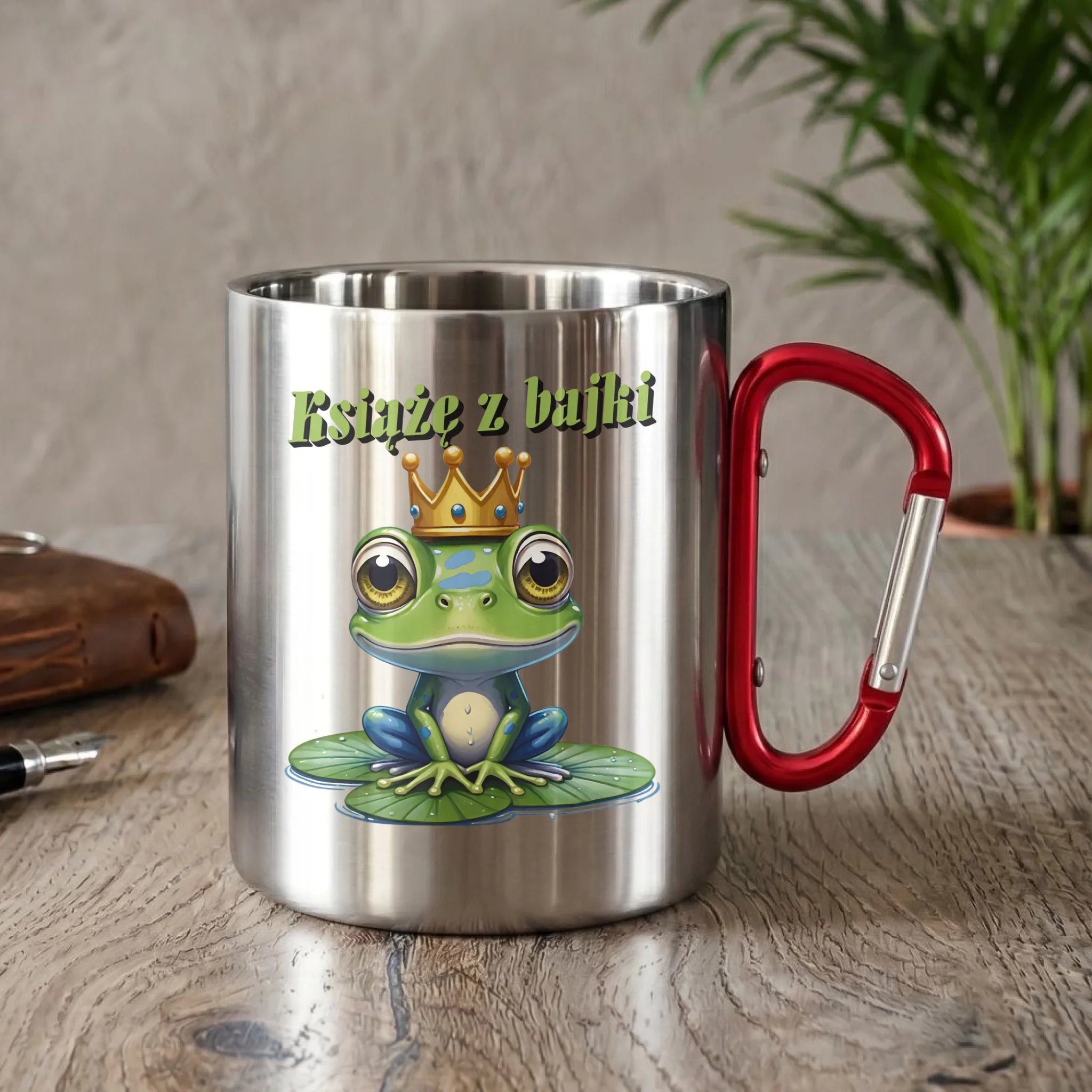 Kubek metalowy - Książę z bajki - prezent dla chłopaka męża narzeczonego DCH09 - StoryCups.pl