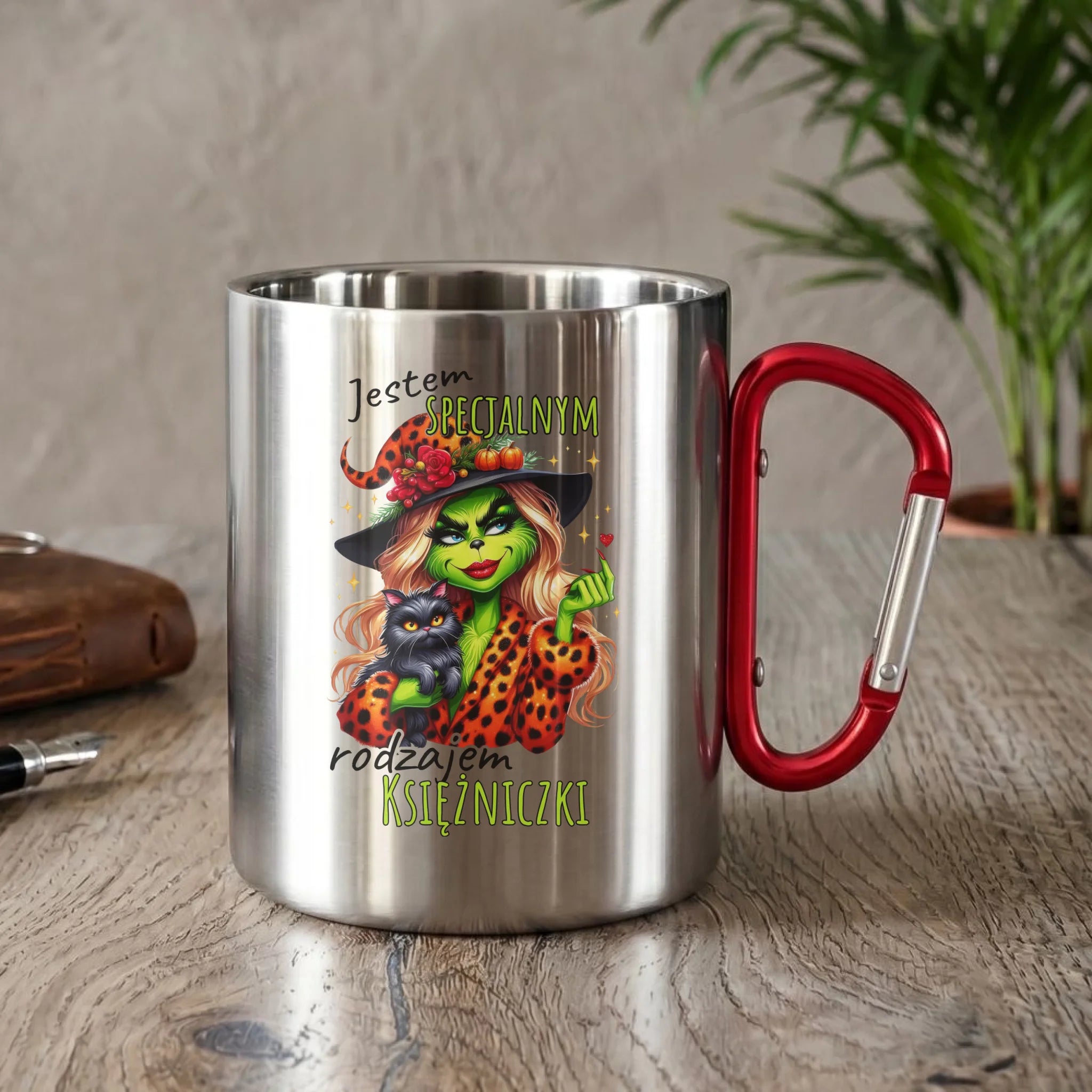 Kubek metalowy - Specjalna księżniczka - Wiedźma HL22 - StoryCups.pl