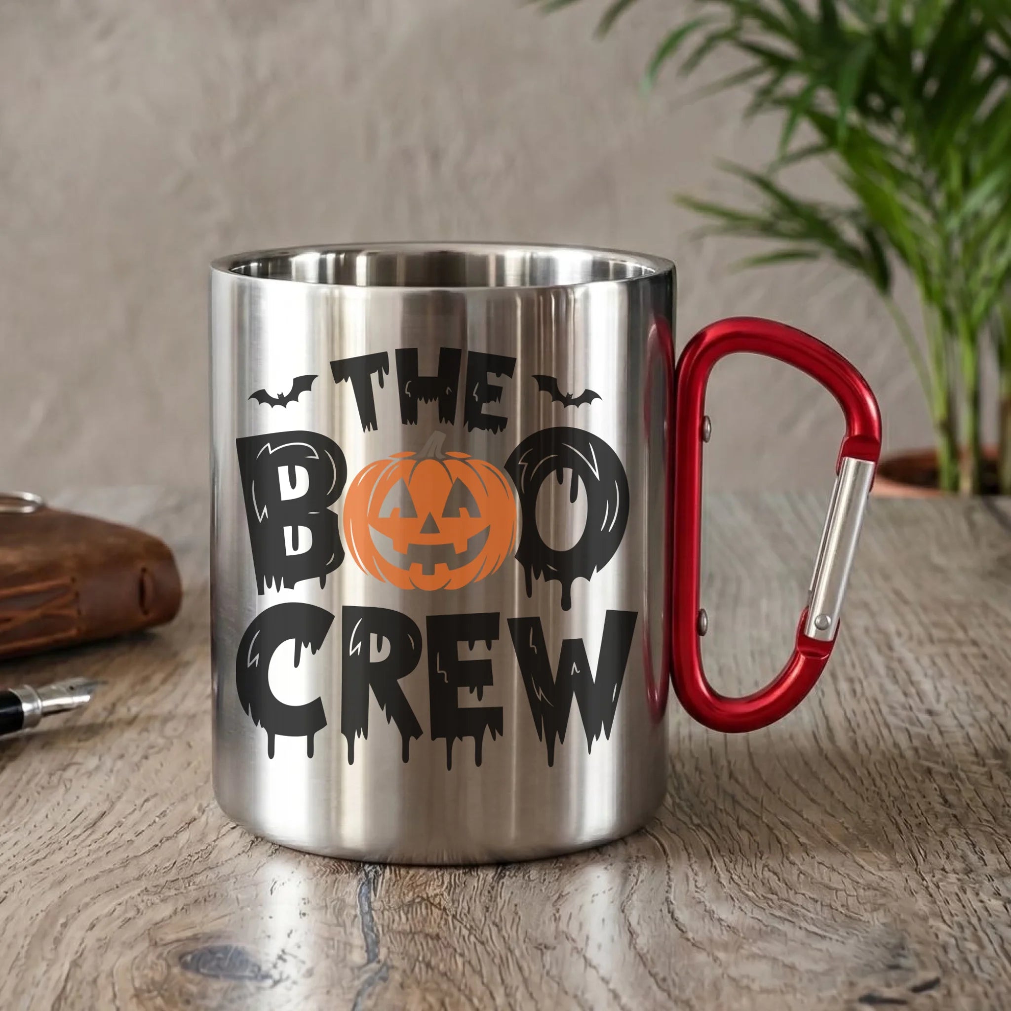 Kubek metalowy na Halloween - The Boo Crew HL12 - StoryCups.pl