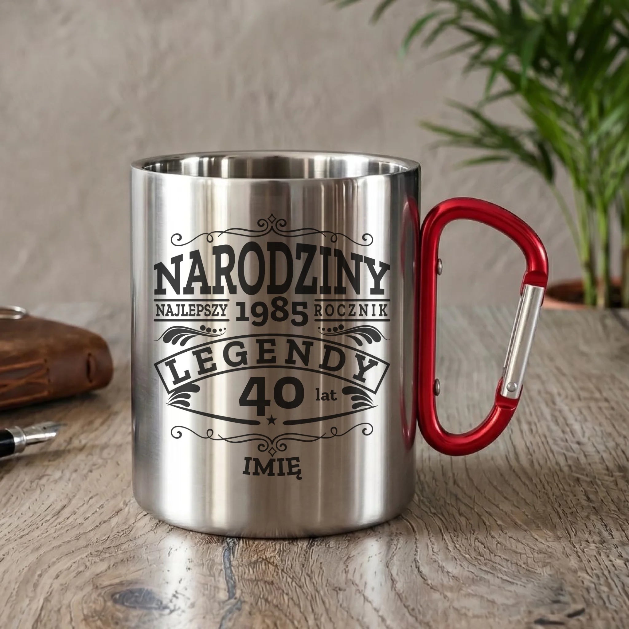 Narodziny Legendy | Kubek metalowy na urodziny U01 - StoryCups.pl