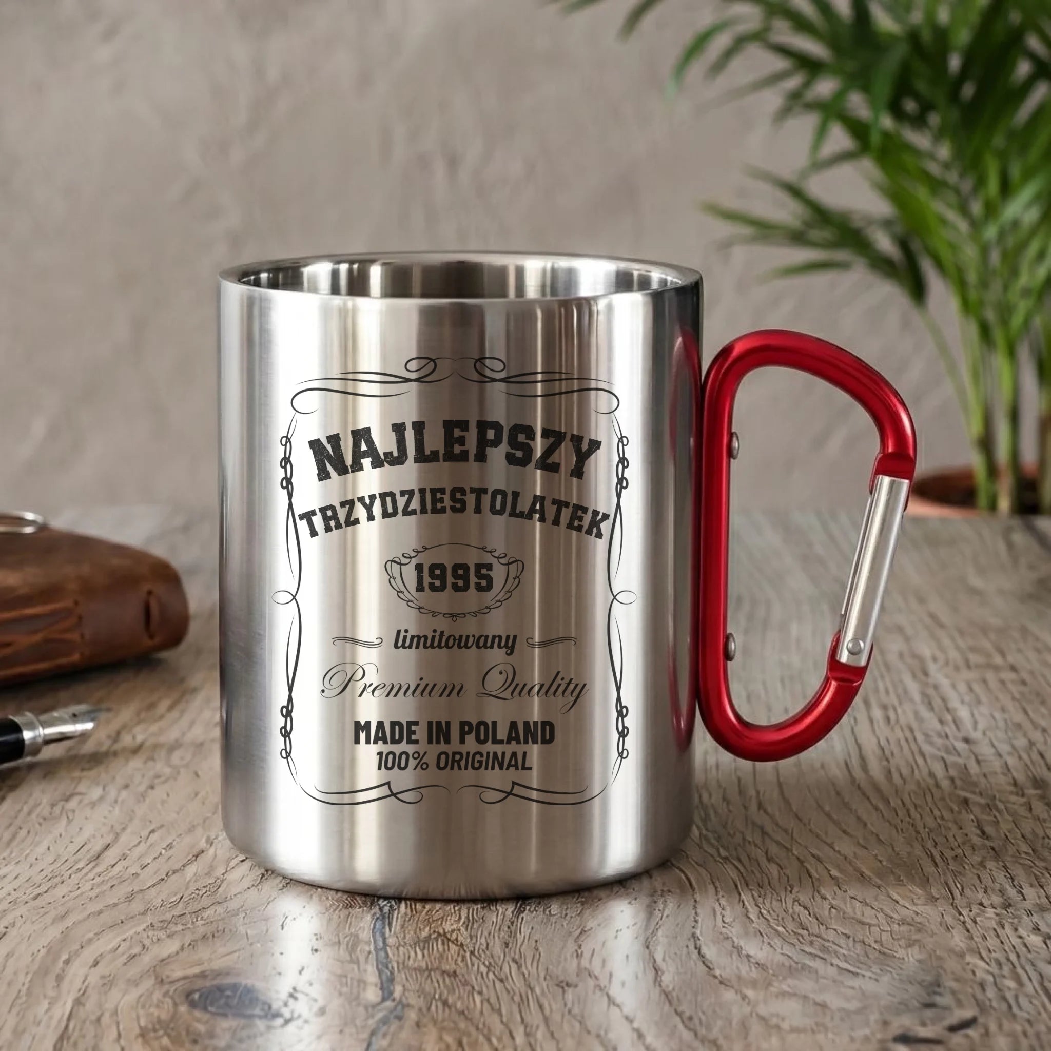 Najlepszy trzydziestolatek | Kubek metalowy prezent na 30 urodziny U04 - StoryCups.pl