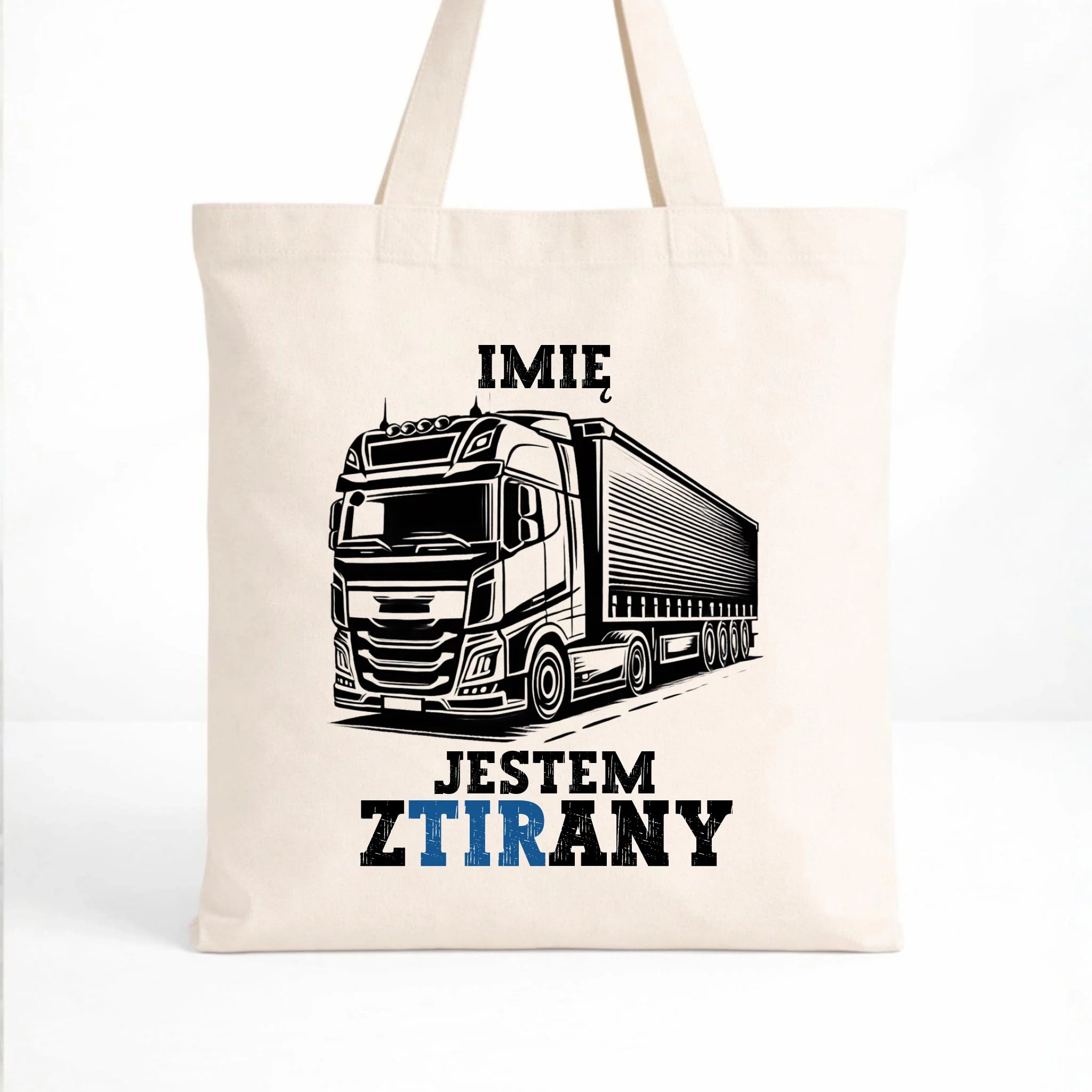 Torba dla kierowcy ciężarówki - Jestem zTIRany - personalizowana ZKT01 - StoryCups.pl