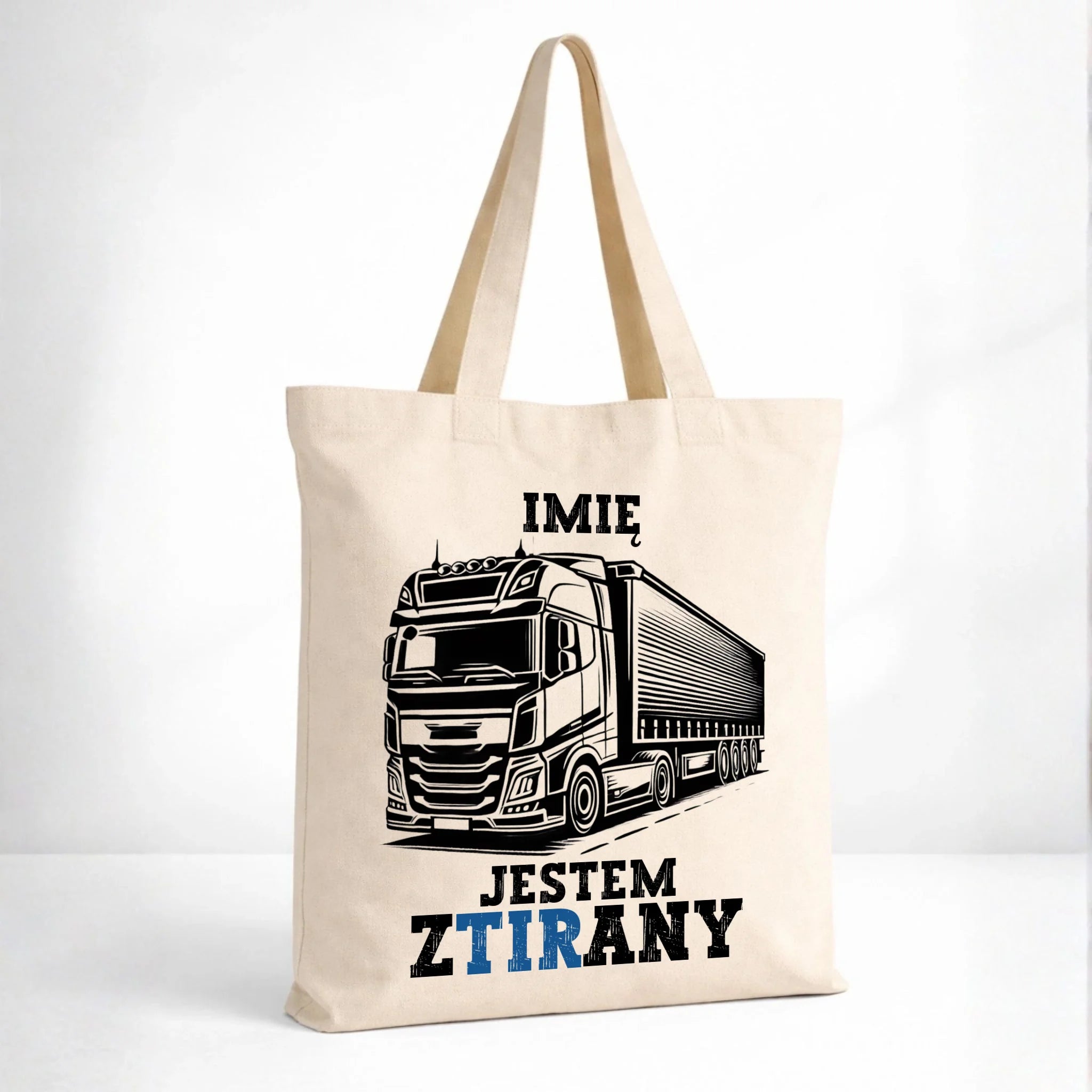 Torba dla kierowcy ciężarówki - Jestem zTIRany - personalizowana ZKT01 - StoryCups.pl