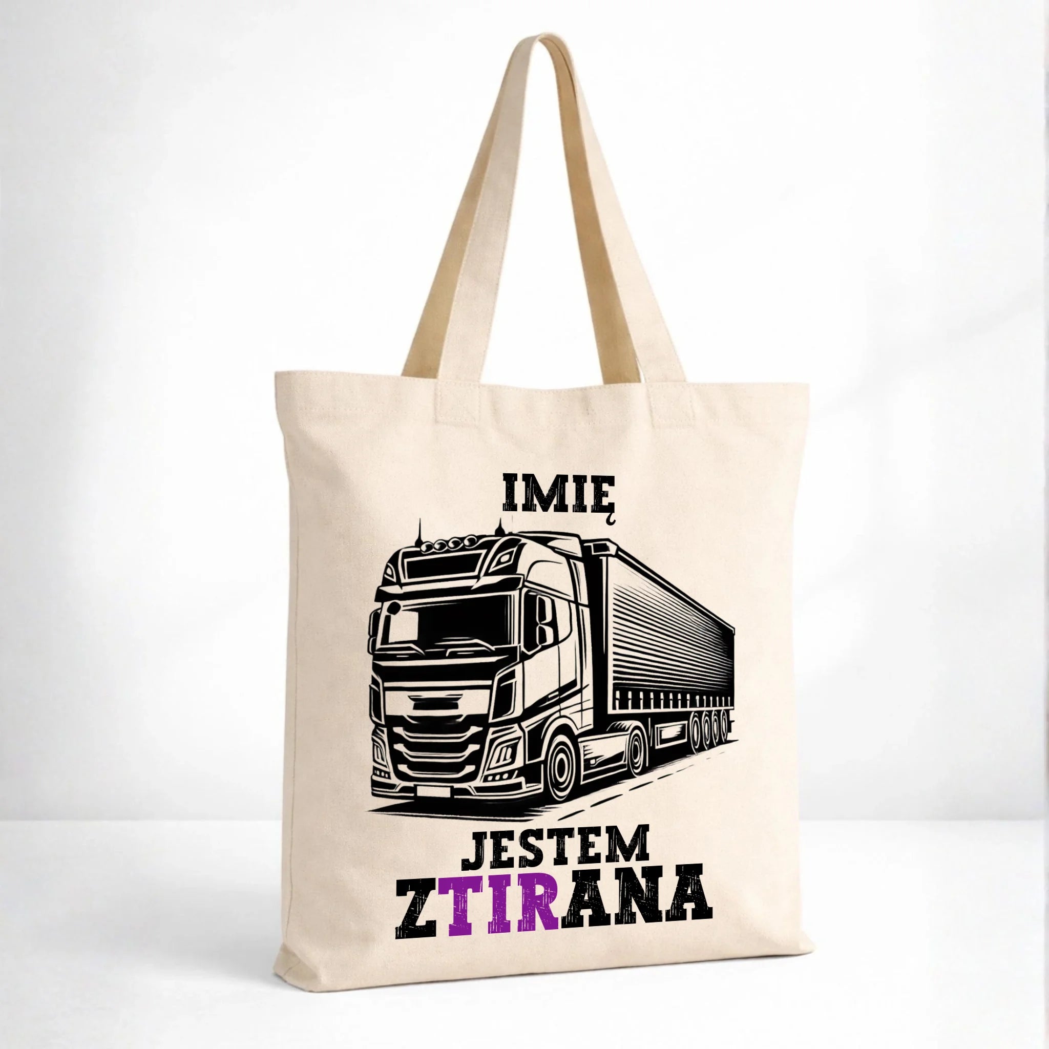 Torba dla kierowcy ciężarówki - Jestem zTIRana - personalizowana ZKT02 - StoryCups.pl