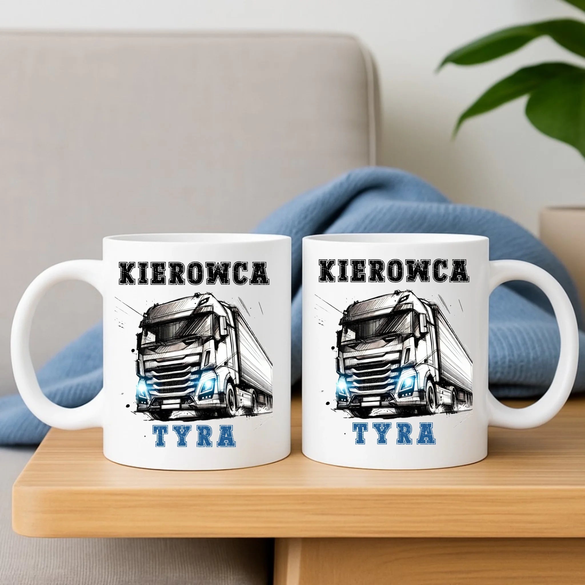 Kubek dla zawodowego kierowcy - Kierowca tyra ZKT07 - StoryCups.pl
