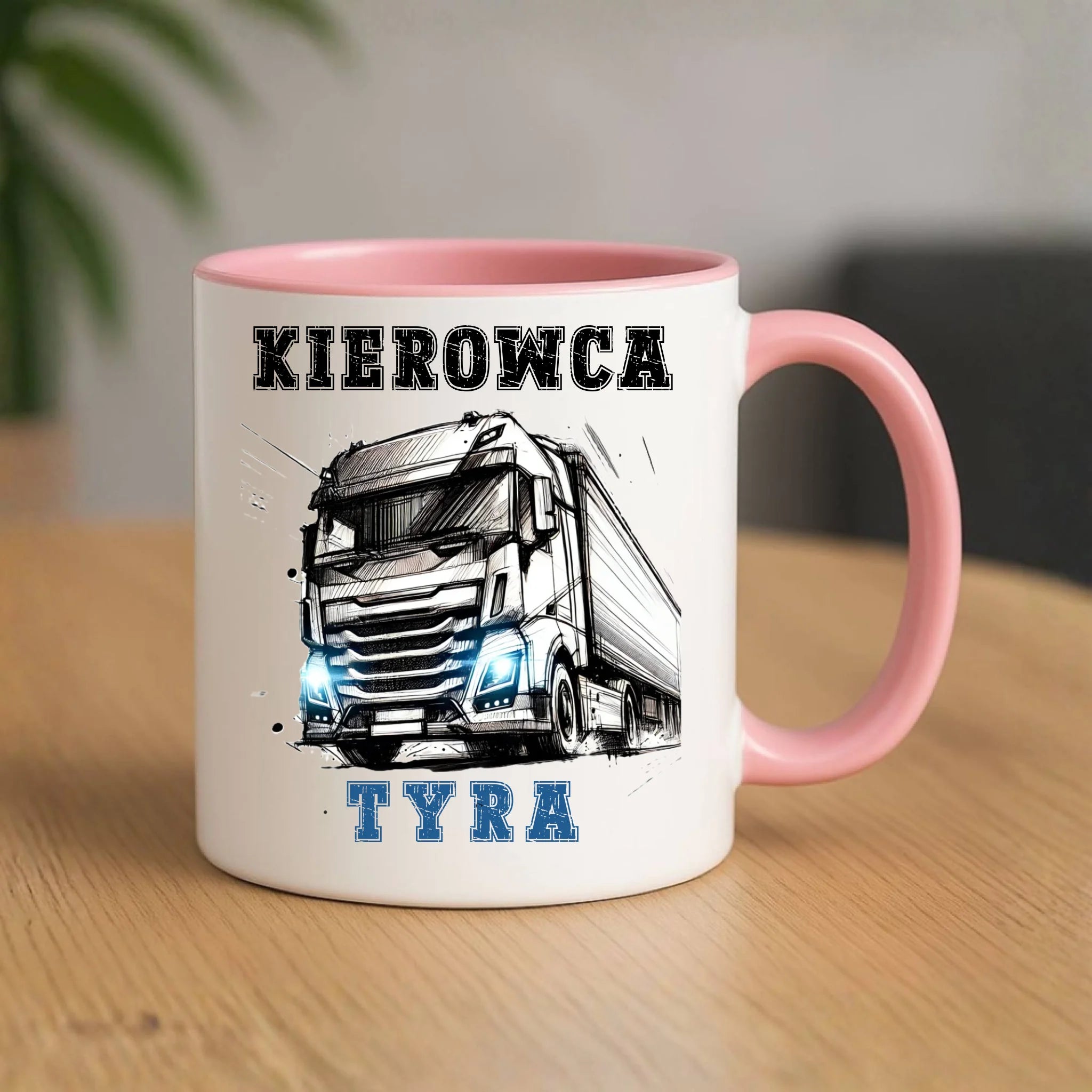 Kubek dla zawodowego kierowcy - Kierowca tyra ZKT07 - StoryCups.pl