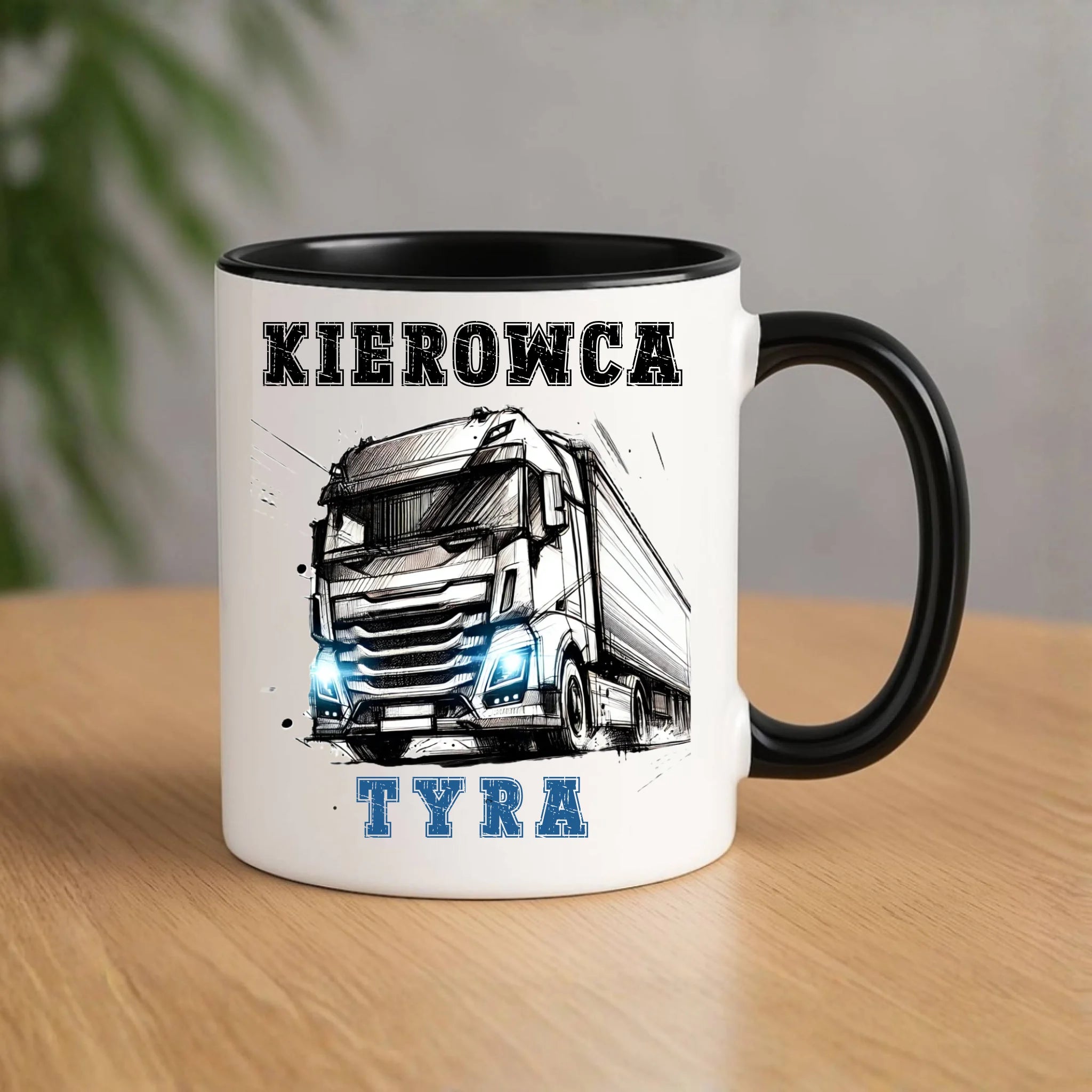 Kubek dla zawodowego kierowcy - Kierowca tyra ZKT07 - StoryCups.pl