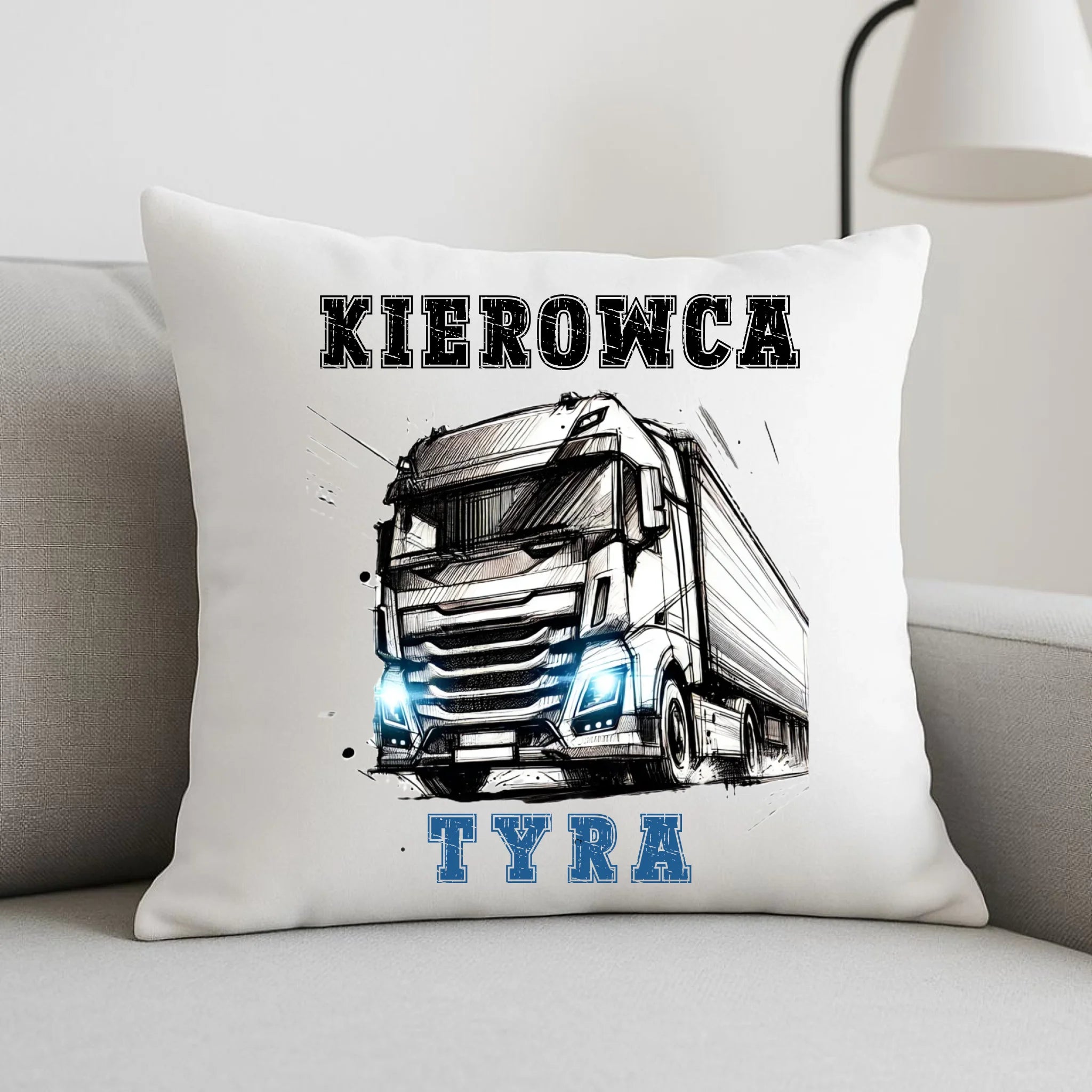 Poduszka dla zawodowego kierowcy - Kierowca tyra ZKT07 - StoryCups.pl
