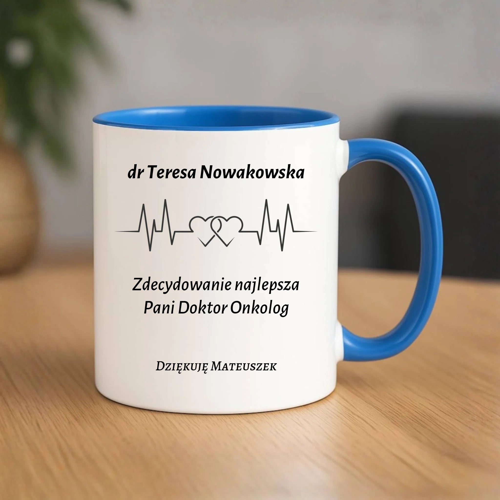 Kubek dla Pani Doktor Onkolog - personalizowany ZL01 - StoryCups.pl