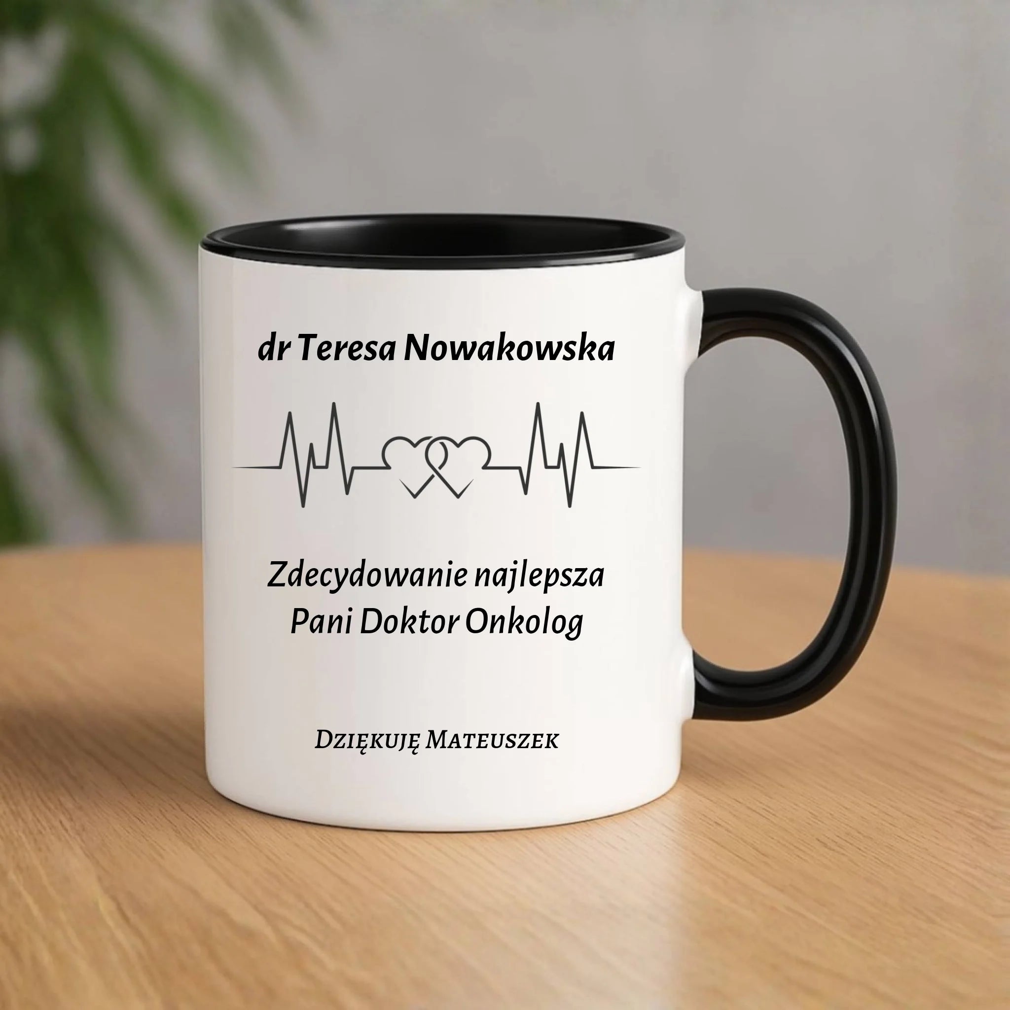 Kubek dla Pani Doktor Onkolog - personalizowany ZL01 - StoryCups.pl
