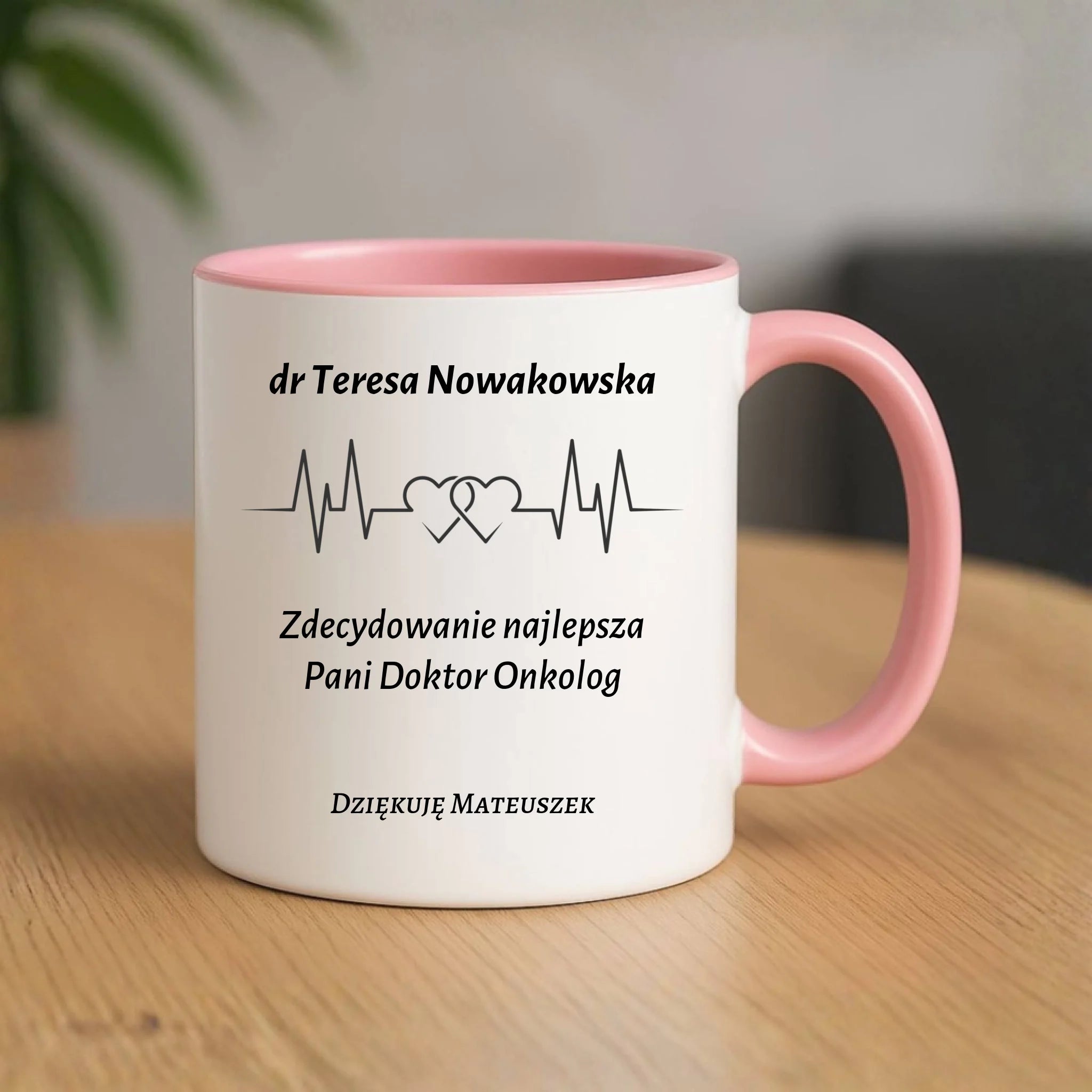 Kubek dla Pani Doktor Onkolog - personalizowany ZL01 - StoryCups.pl