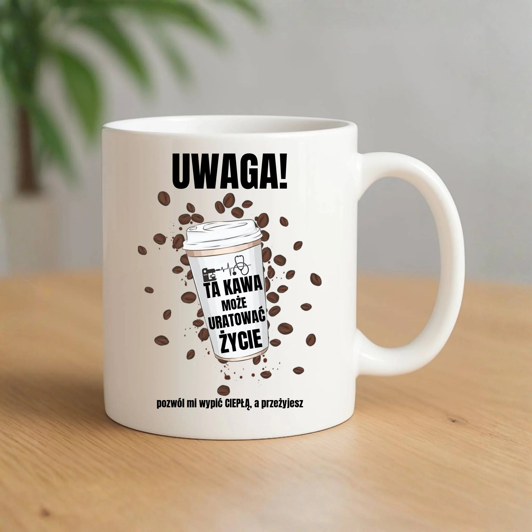 Kubek dla medyka - Ta kawa może uratować życie ZL05 - StoryCups.pl