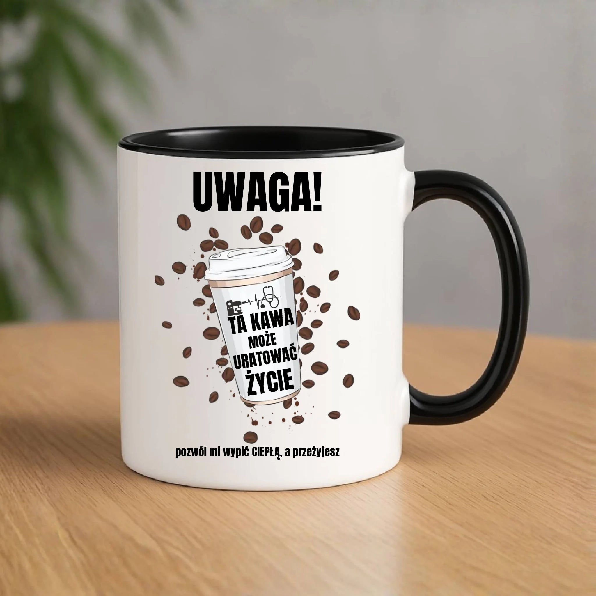 Kubek dla medyka - Ta kawa może uratować życie ZL05 - StoryCups.pl