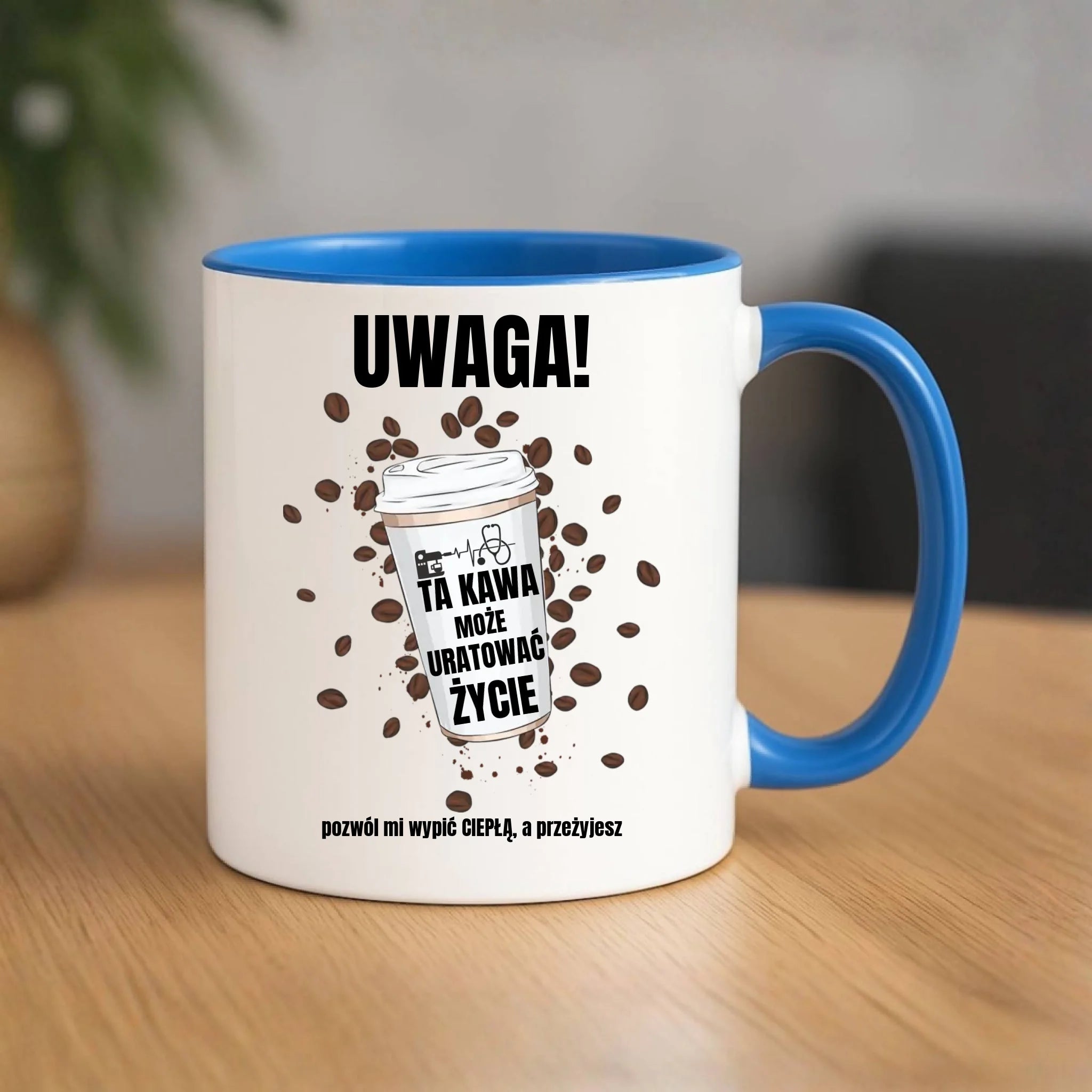 Kubek dla medyka - Ta kawa może uratować życie ZL05 - StoryCups.pl
