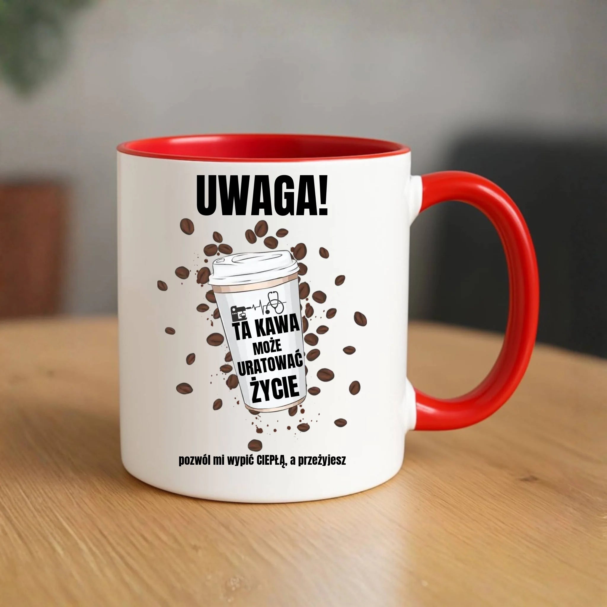 Kubek dla medyka - Ta kawa może uratować życie ZL05 - StoryCups.pl