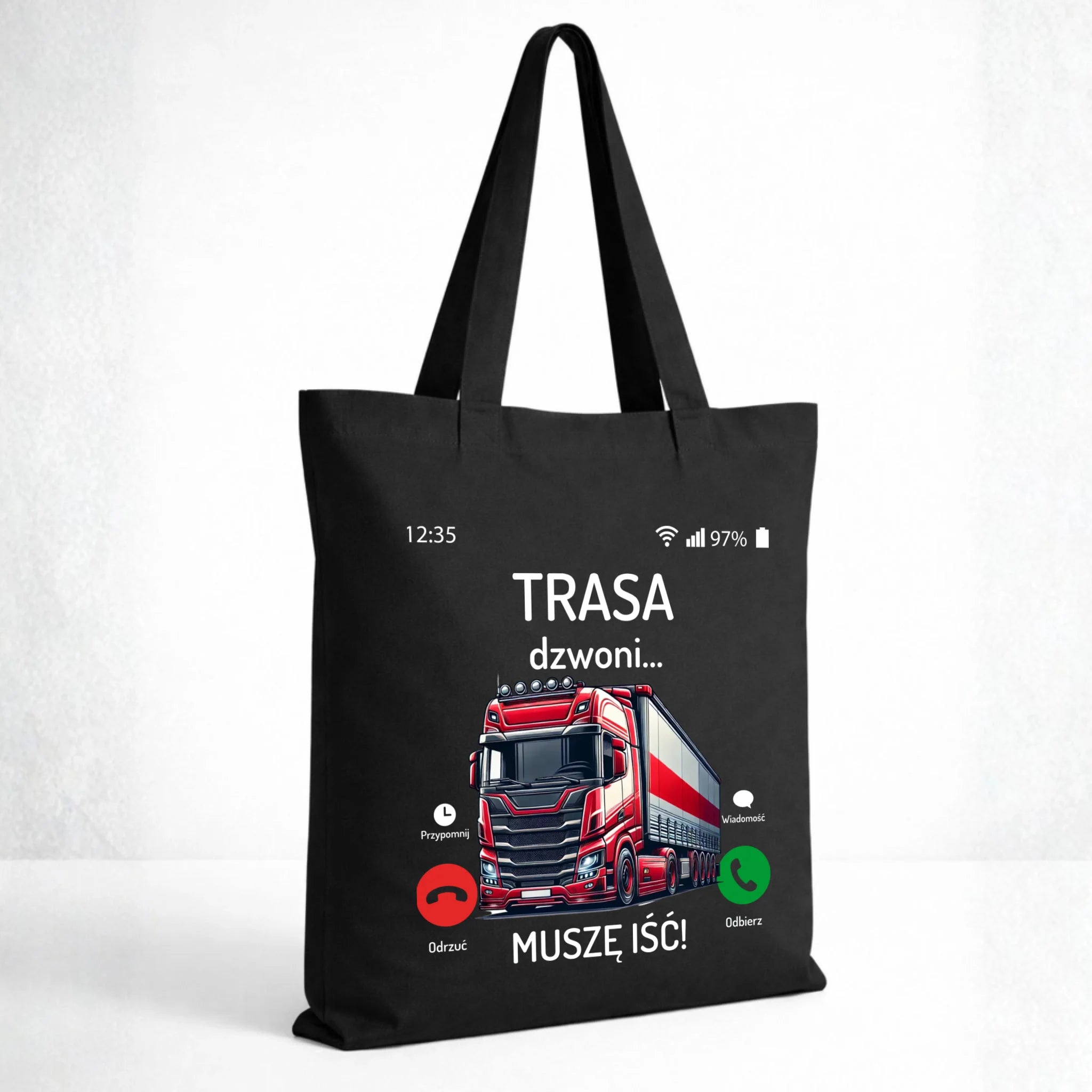 Torba dla zawodowego kierowcy - Trasa dzwoni muszę iść ZKT03 - StoryCups.pl