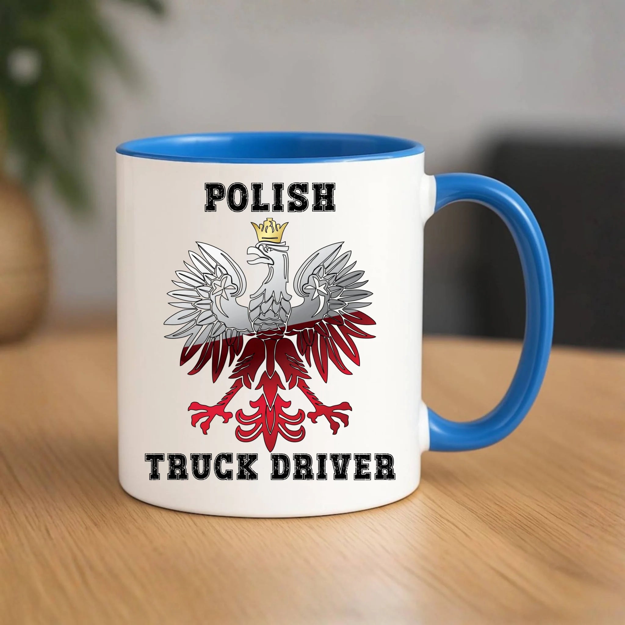 Kubek dla zawodowego kierowcy - Patriotyczny Polish Truck Driver ZKT06 - StoryCups.pl