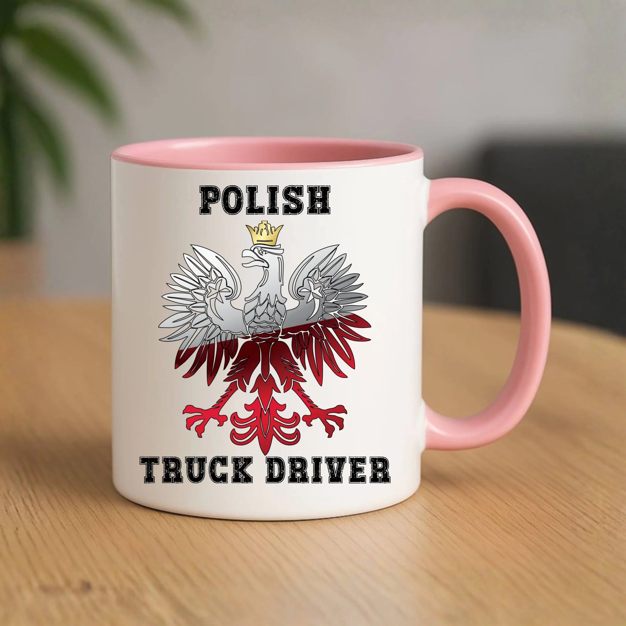 Kubek dla zawodowego kierowcy - Patriotyczny Polish Truck Driver ZKT06 - StoryCups.pl