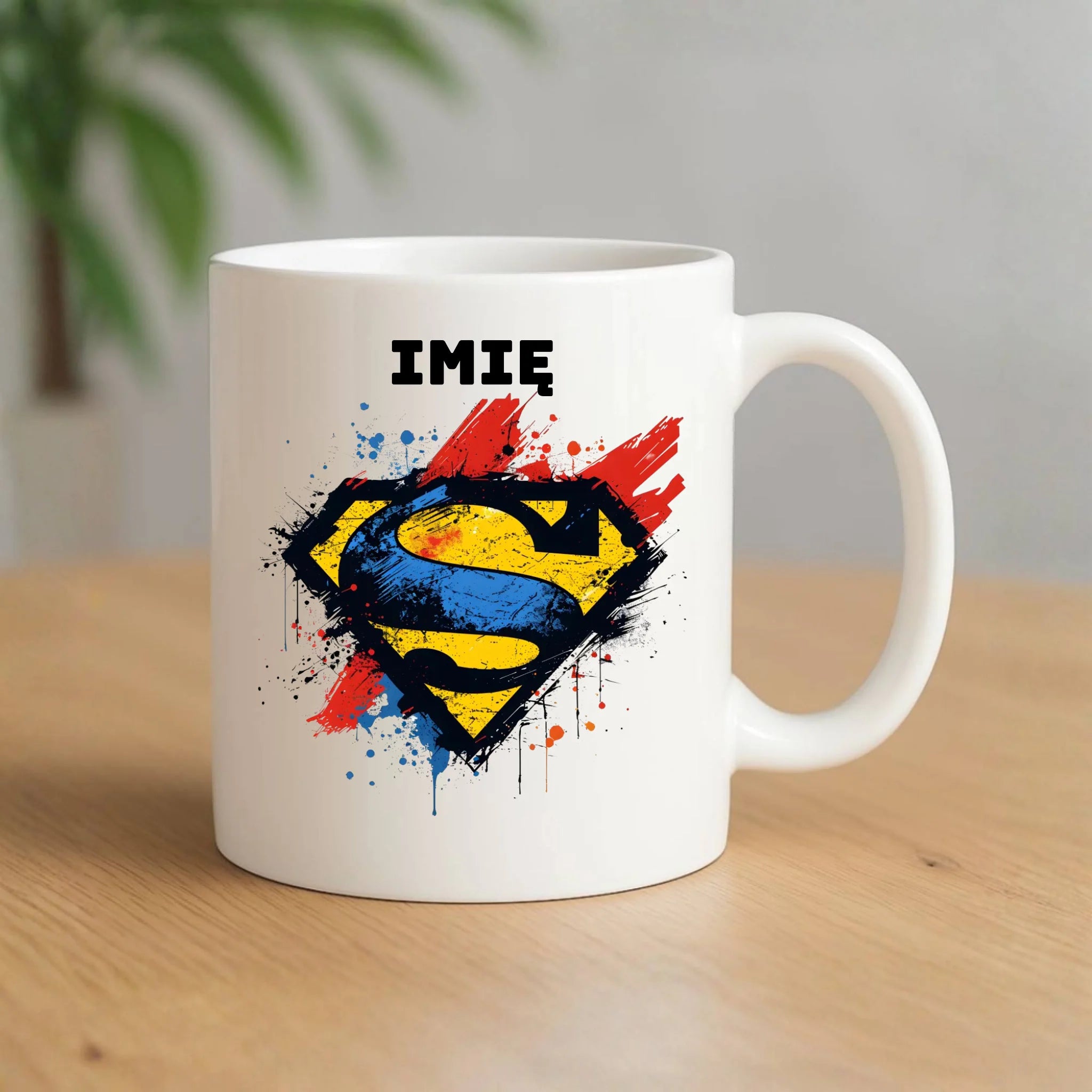 Superbohater | Personalizowany kubek dla dziecka DD03