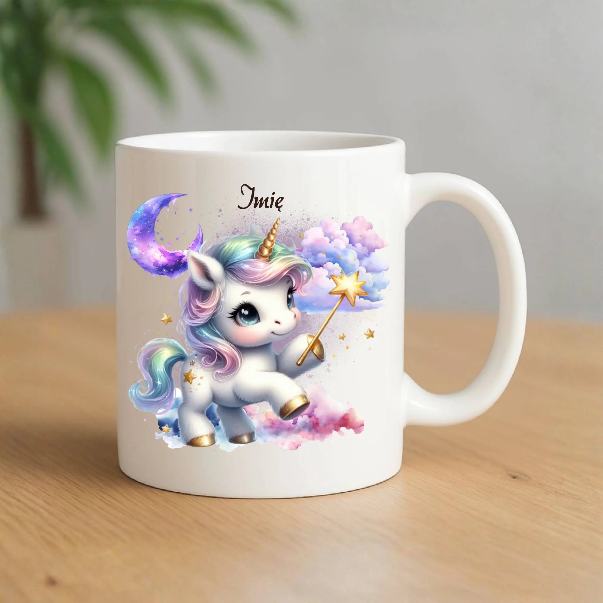 Jednorożec | Personalizowany kubek dla dziecka DD14 - StoryCups.pl