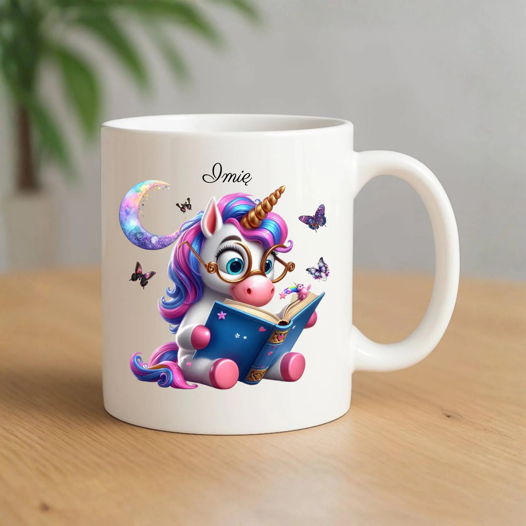 Księżycowy jednorożec | Kubek dla dziecka DD11 - StoryCups.pl