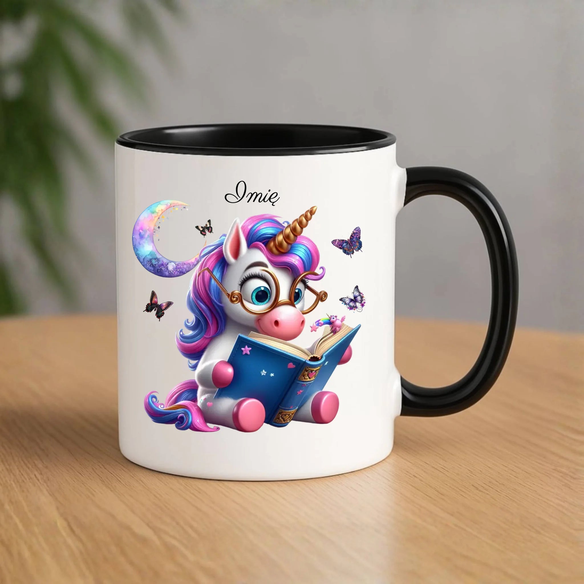 Księżycowy jednorożec | Kubek dla dziecka DD11 - StoryCups.pl