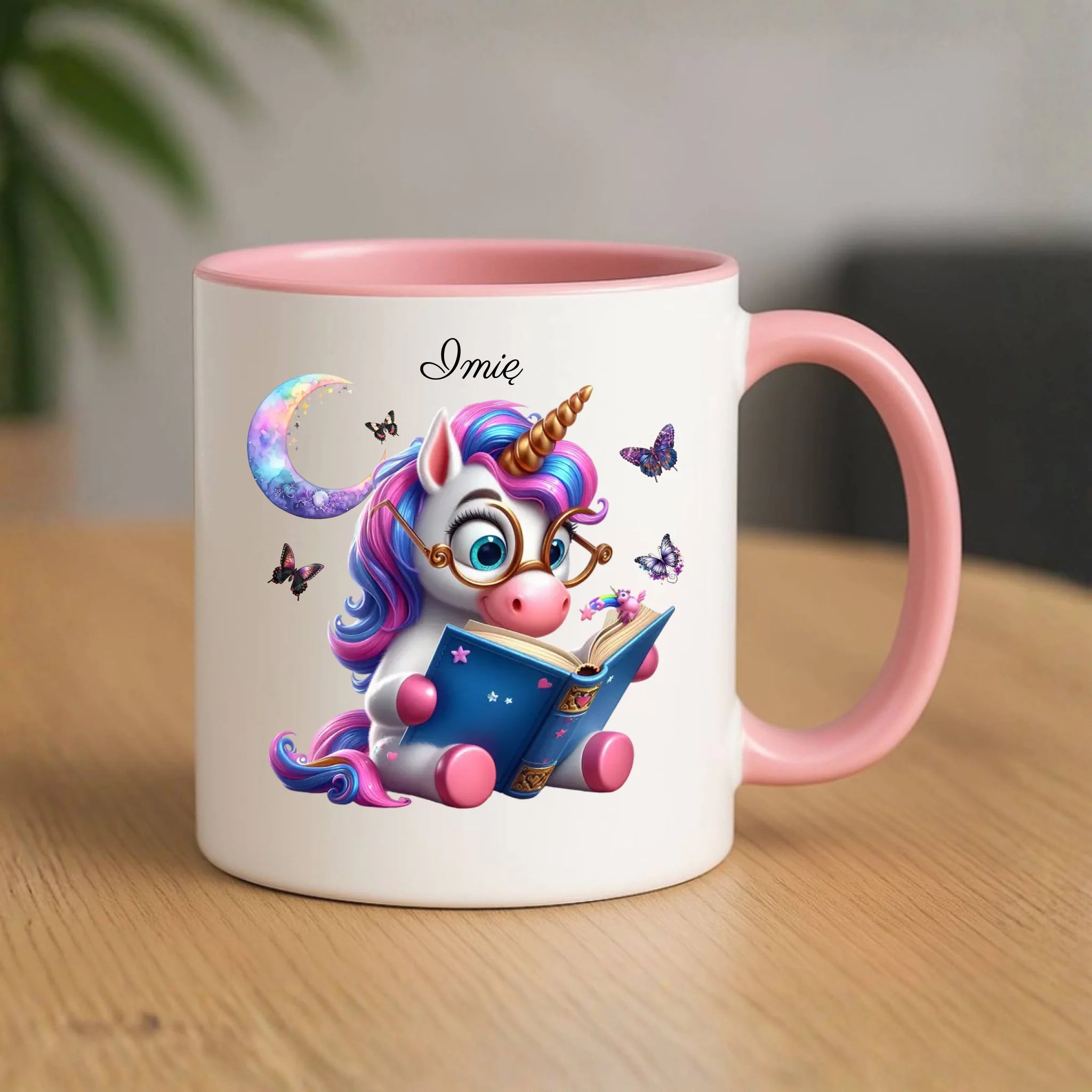Księżycowy jednorożec | Kubek dla dziecka DD11 - StoryCups.pl