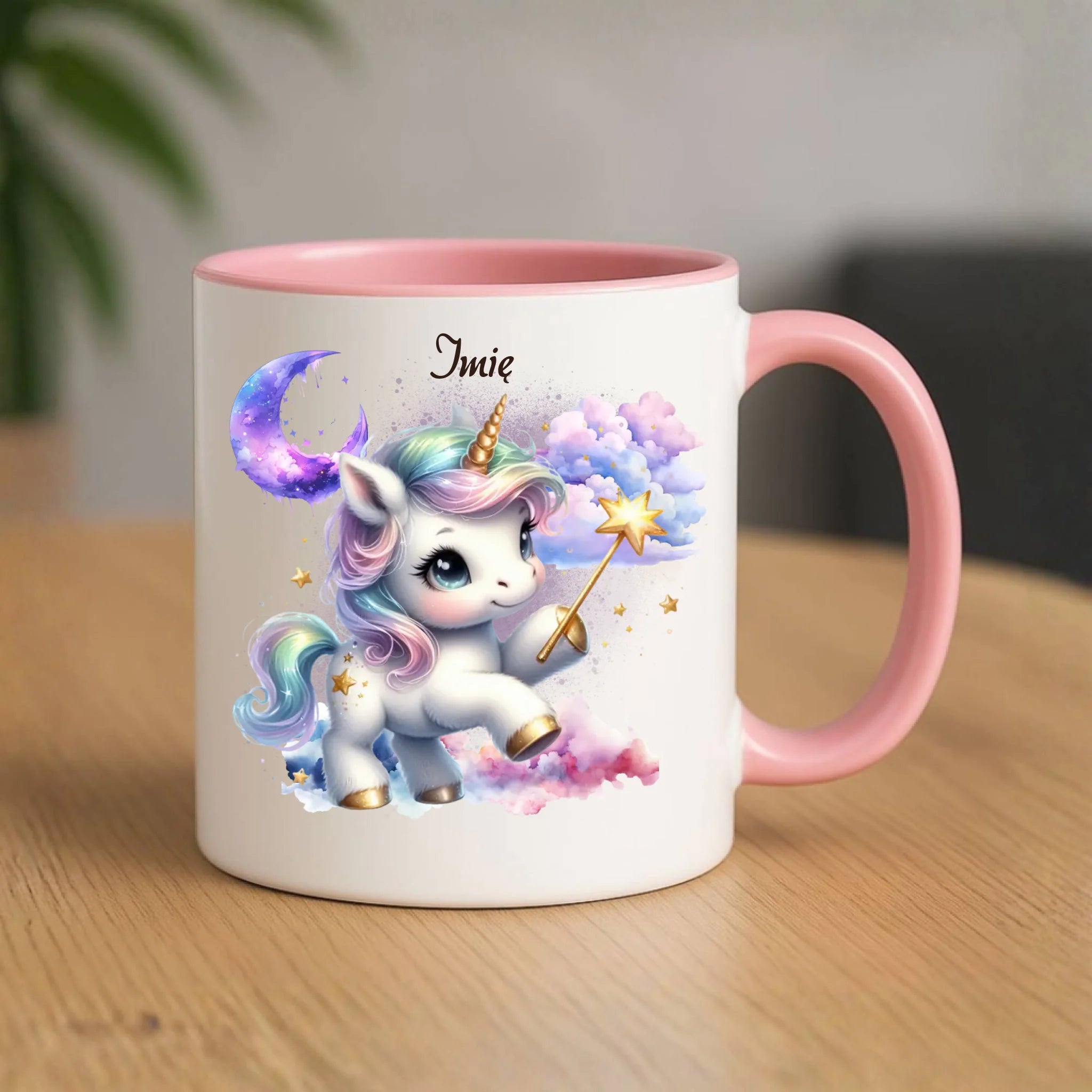 Jednorożec | Personalizowany kubek dla dziecka DD14 - StoryCups.pl
