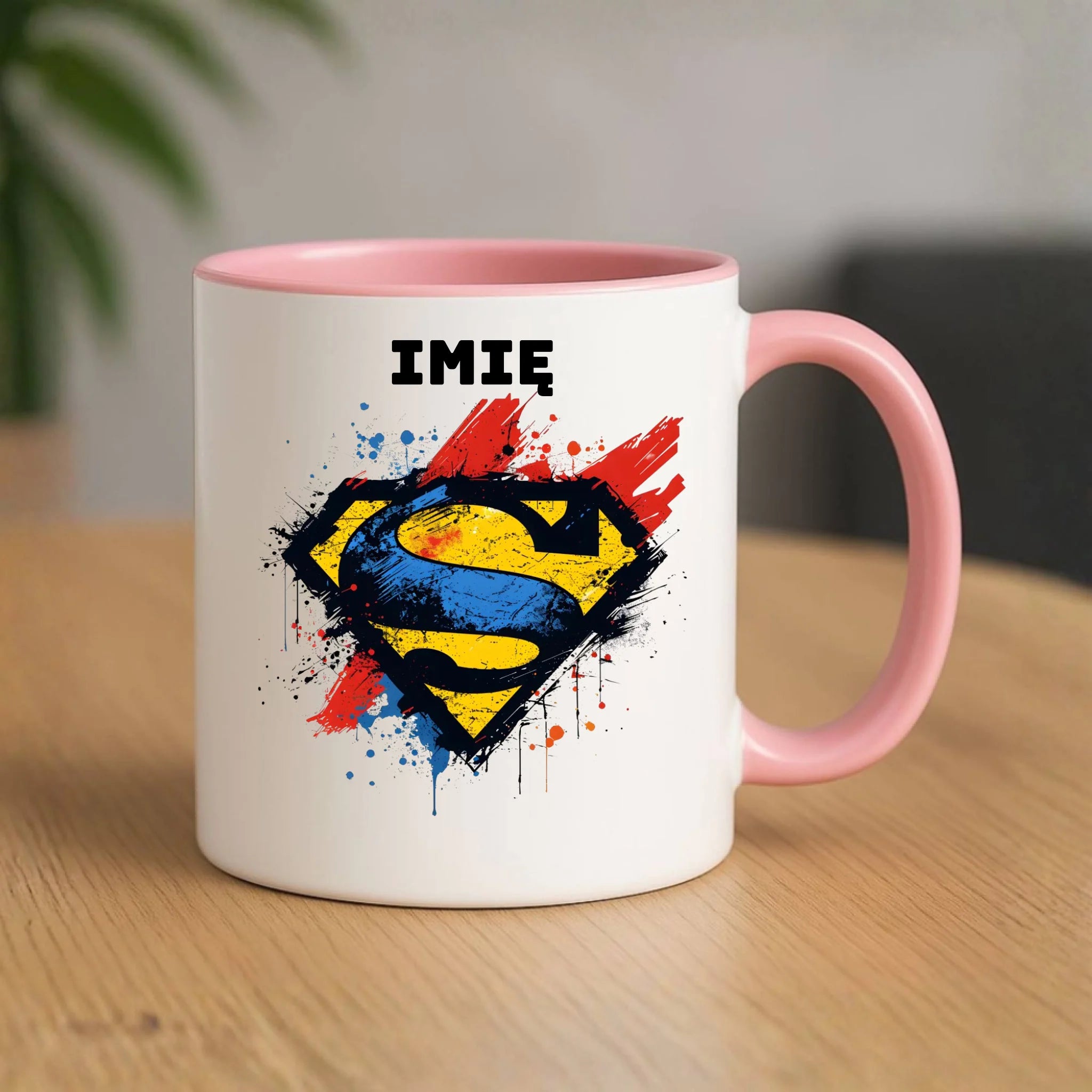 Superbohater | Personalizowany kubek dla dziecka DD03