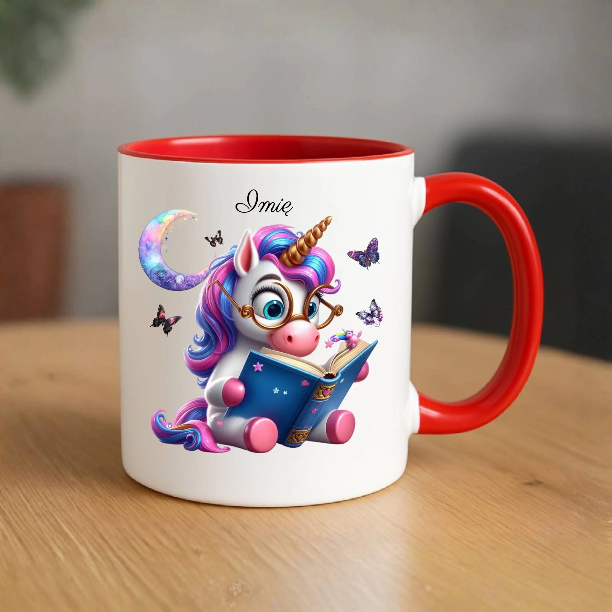 Księżycowy jednorożec | Kubek dla dziecka DD11 - StoryCups.pl