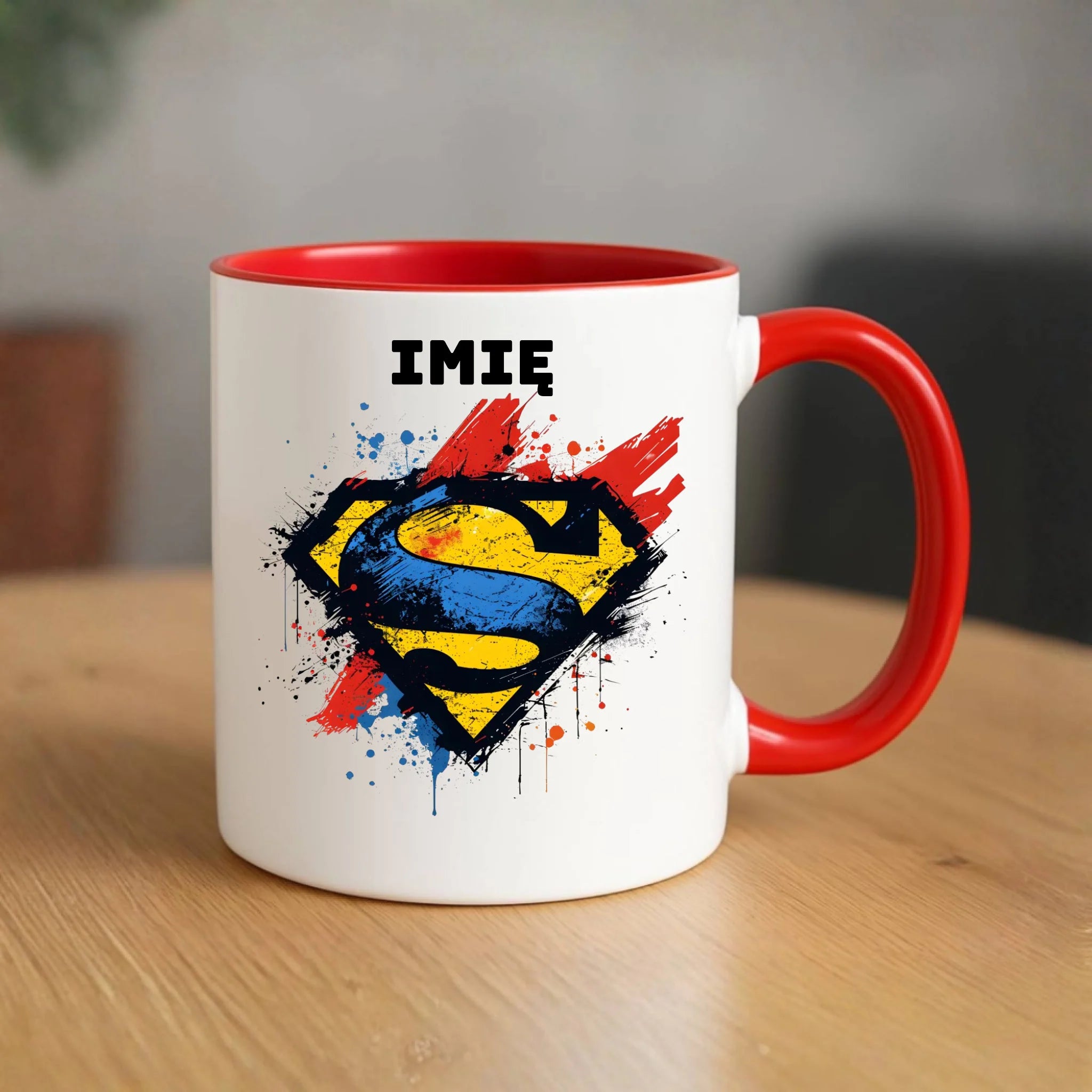Superbohater | Personalizowany kubek dla dziecka DD03