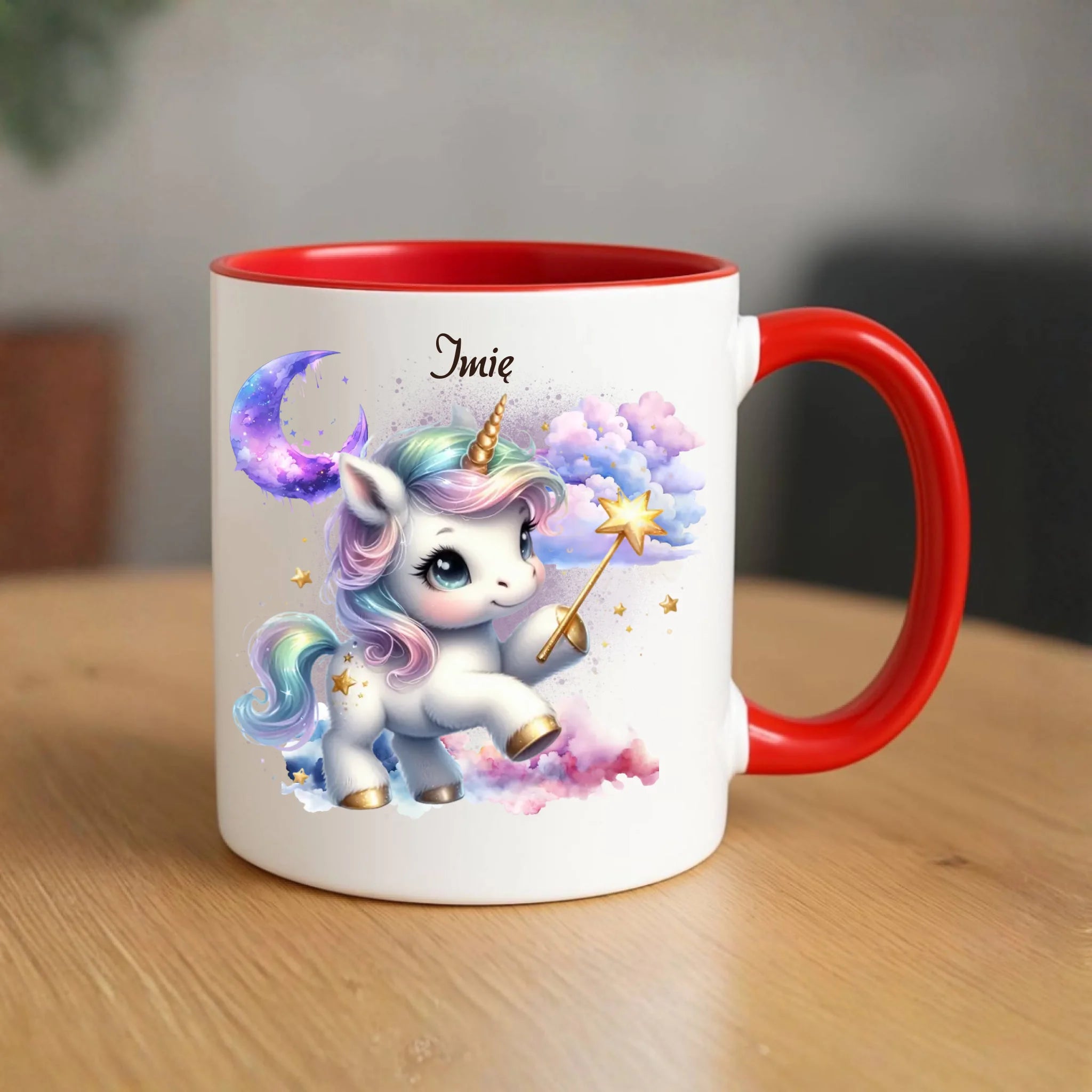 Jednorożec | Personalizowany kubek dla dziecka DD14 - StoryCups.pl