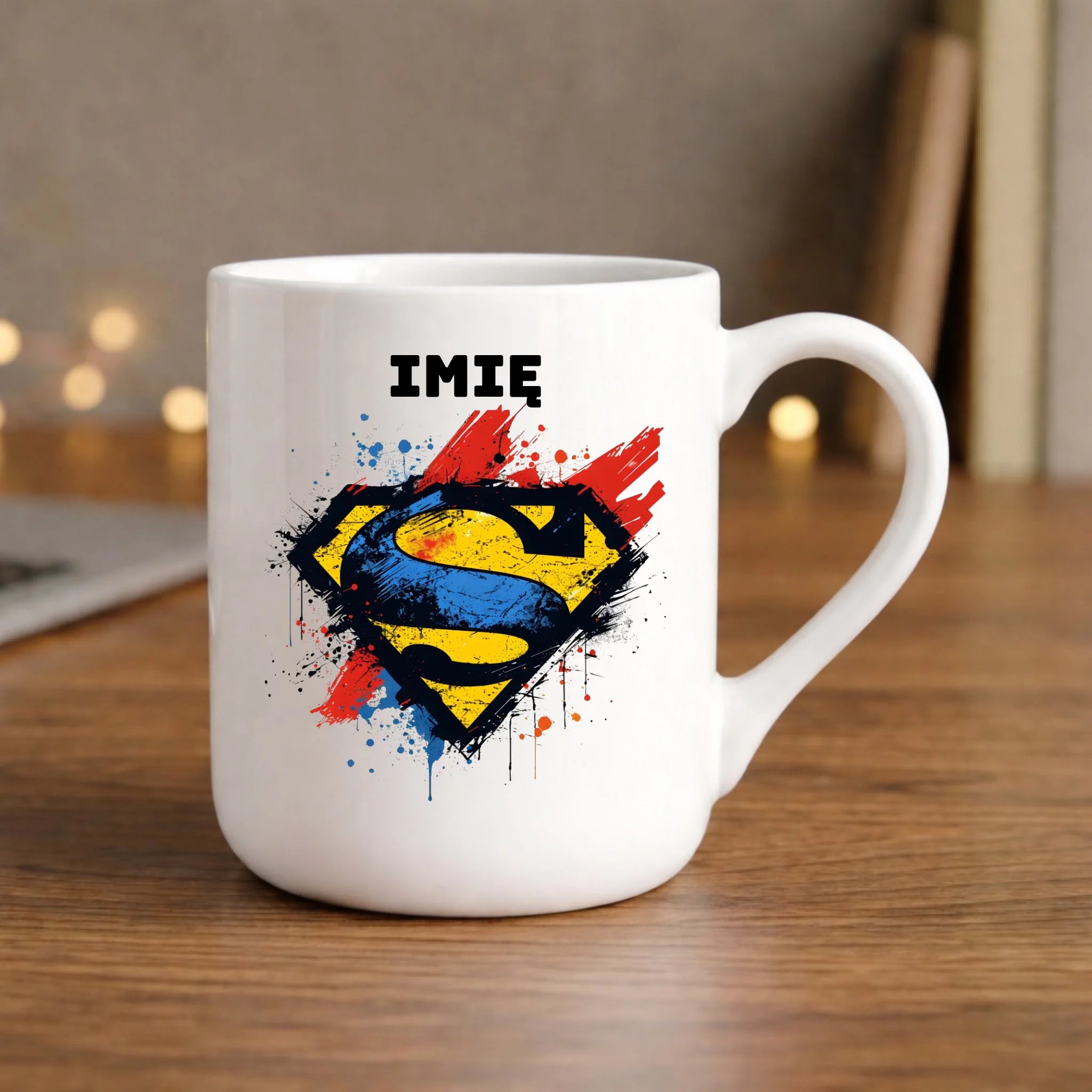 Superbohater | Personalizowany kubek dla dziecka DD03