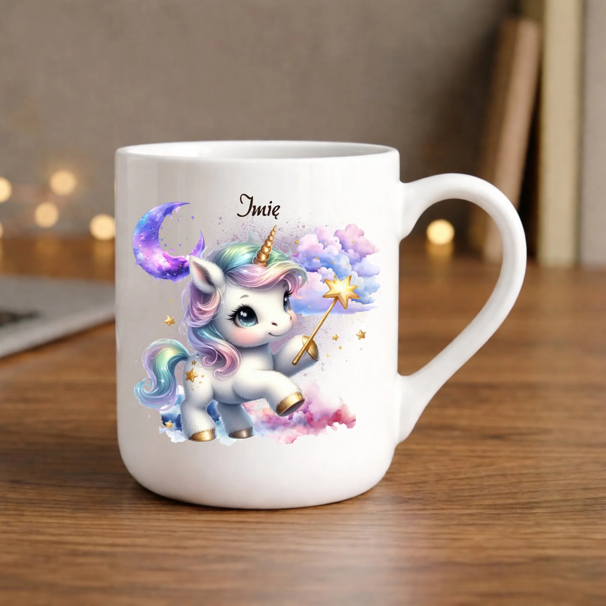 Jednorożec | Personalizowany kubek dla dziecka DD14 - StoryCups.pl