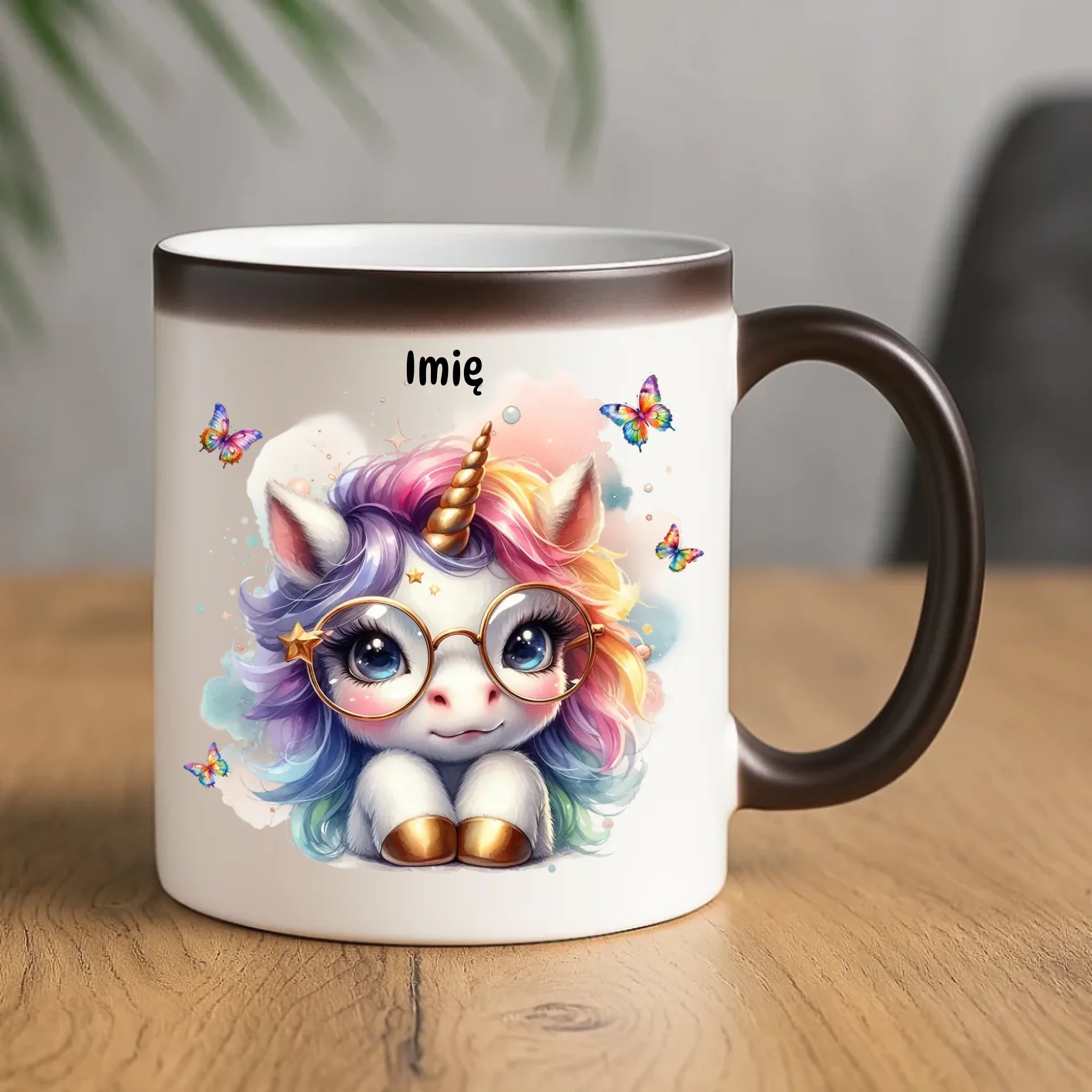 Jednorożec ze złotym rogiem | Kubek dla dziecka DD13 - StoryCups.pl