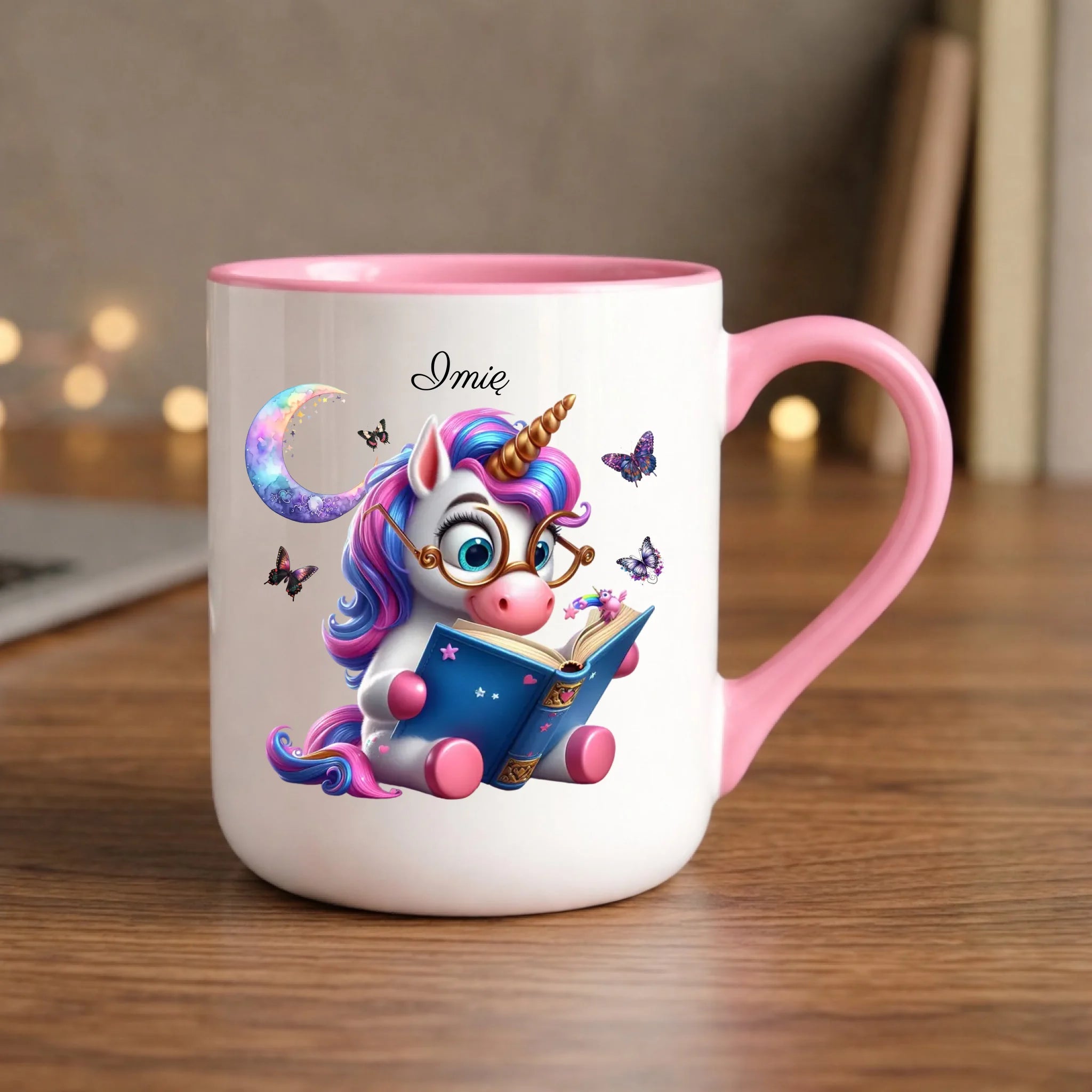 Księżycowy jednorożec | Kubek dla dziecka DD11 - StoryCups.pl