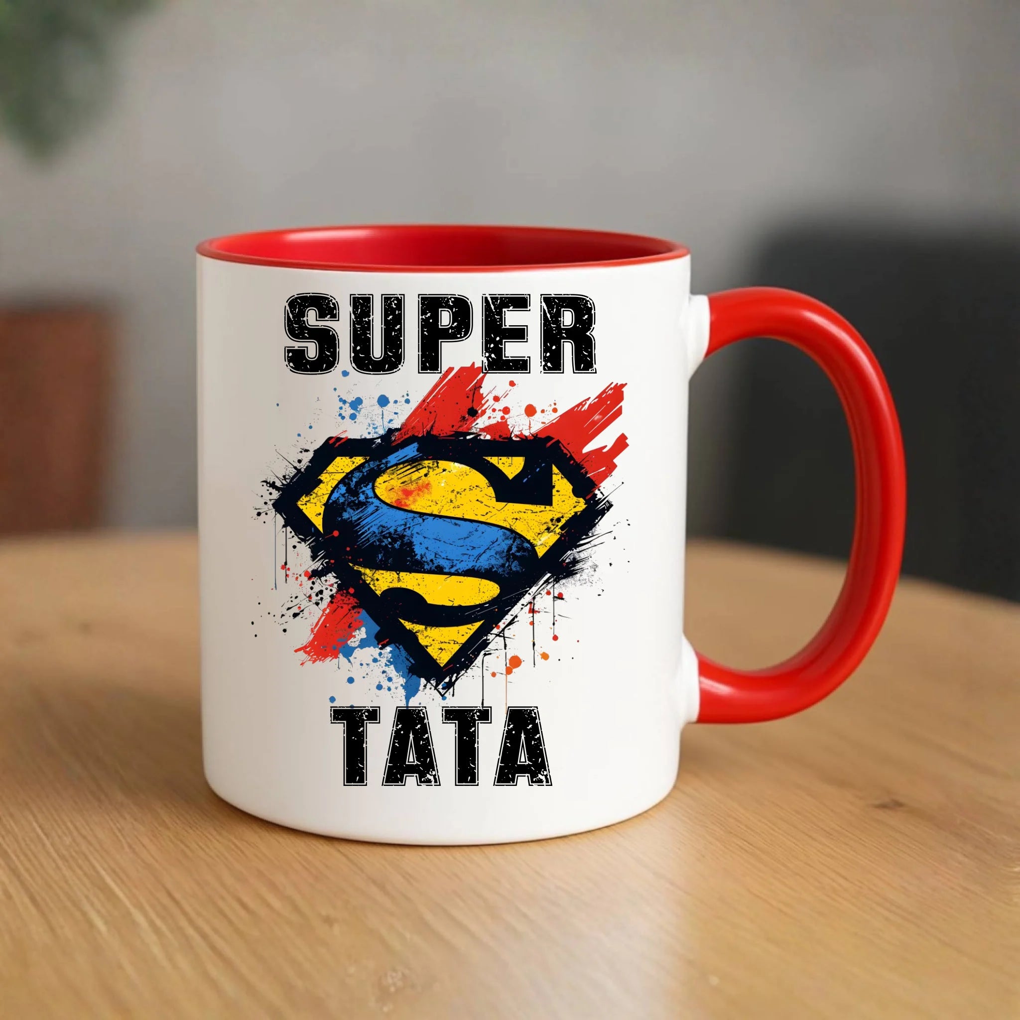 Kubek dla taty - Super Tata superbohater DT07 - StoryCups.pl