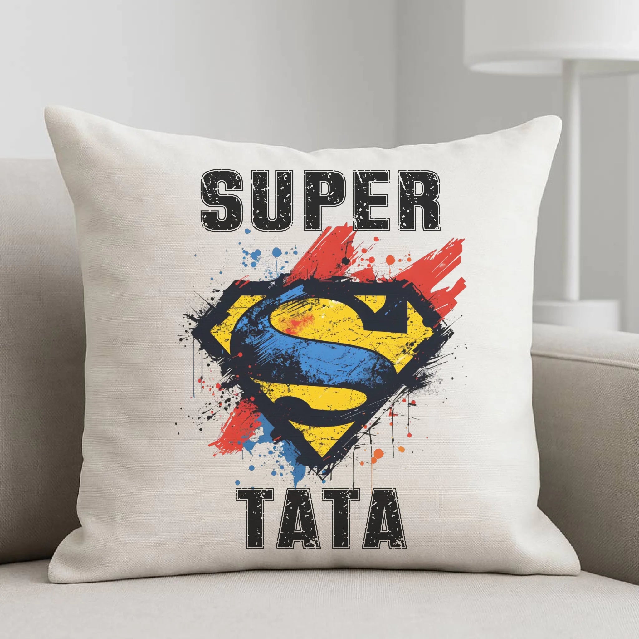 Poduszka dla taty - Super Tata superbohater DT07 - StoryCups.pl