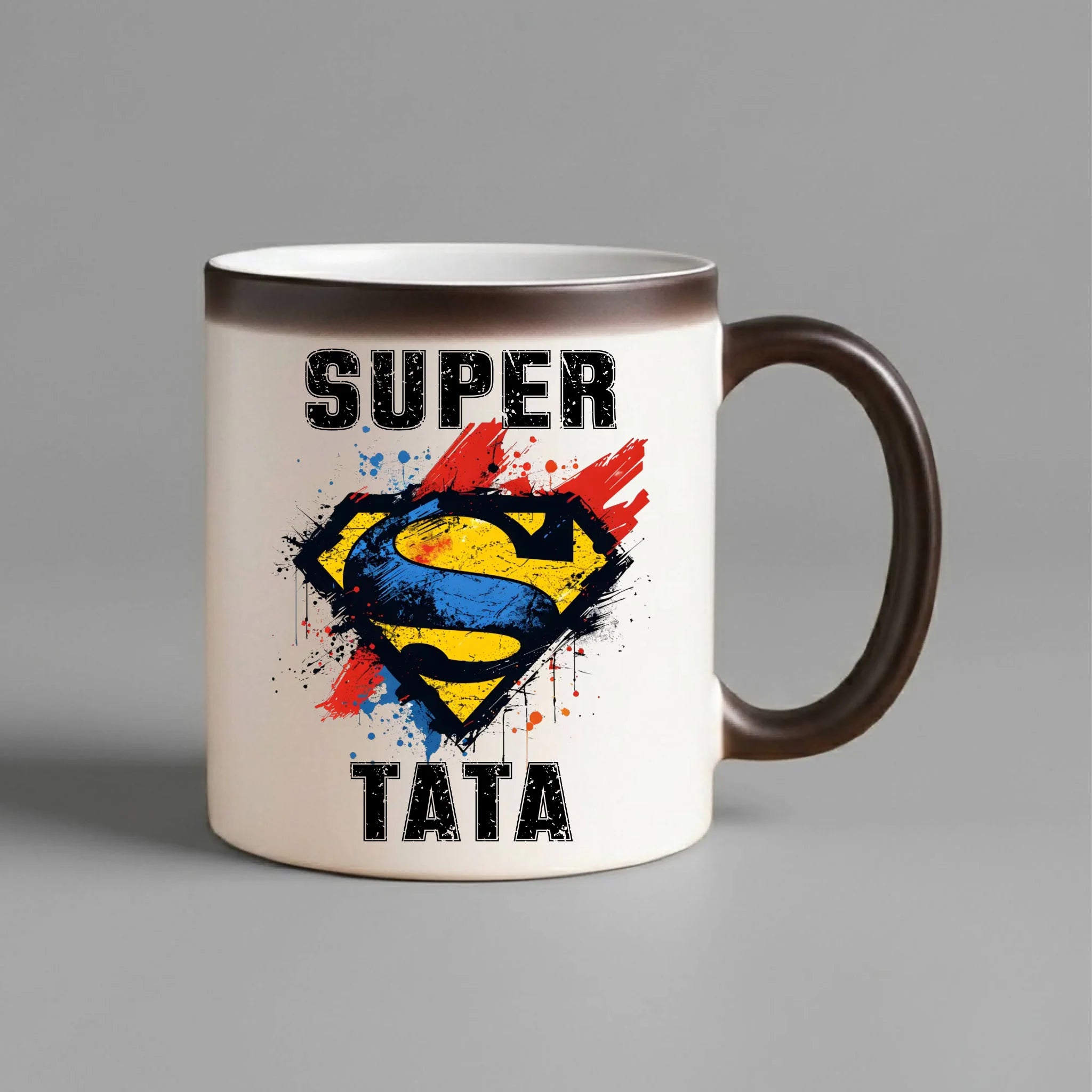 Kubek magiczny dla taty - Super Tata superbohater DT07 - StoryCups.pl
