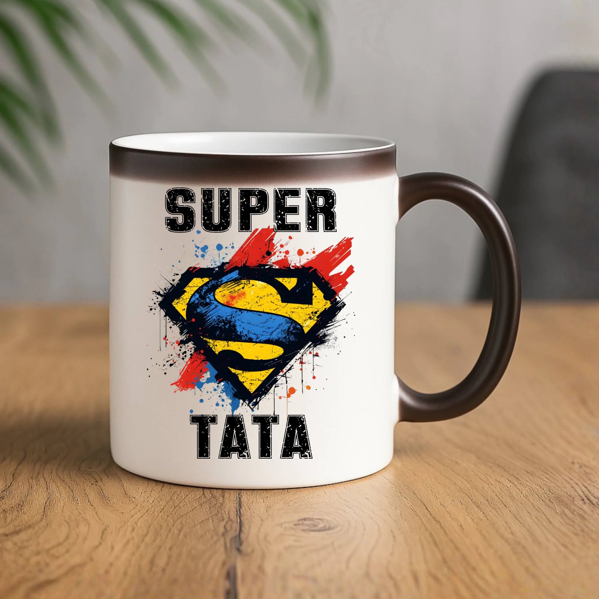 Kubek magiczny dla taty - Super Tata superbohater DT07 - StoryCups.pl