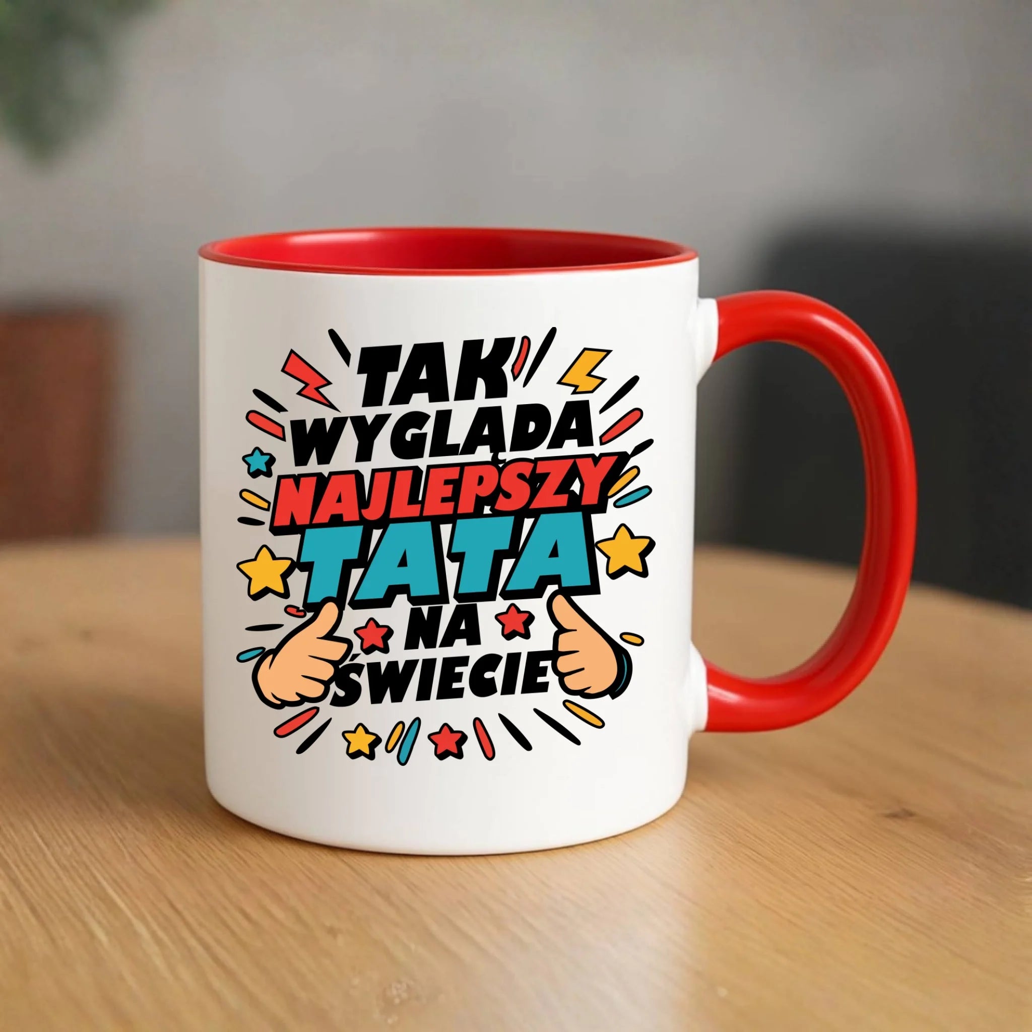 Kubek dla taty - Tak wygląda najlepszy tata na świecie DT08 - StoryCups.pl