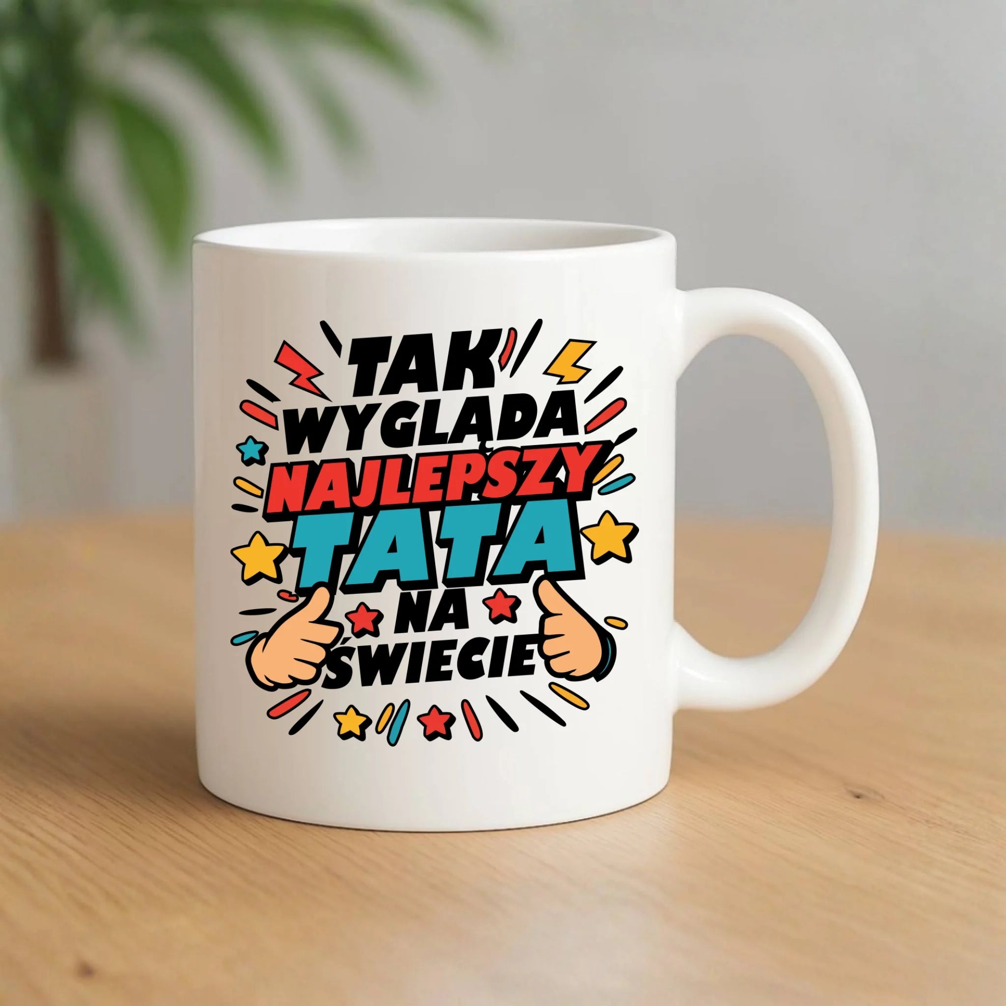 Kubek dla taty - Tak wygląda najlepszy tata na świecie DT08 - StoryCups.pl