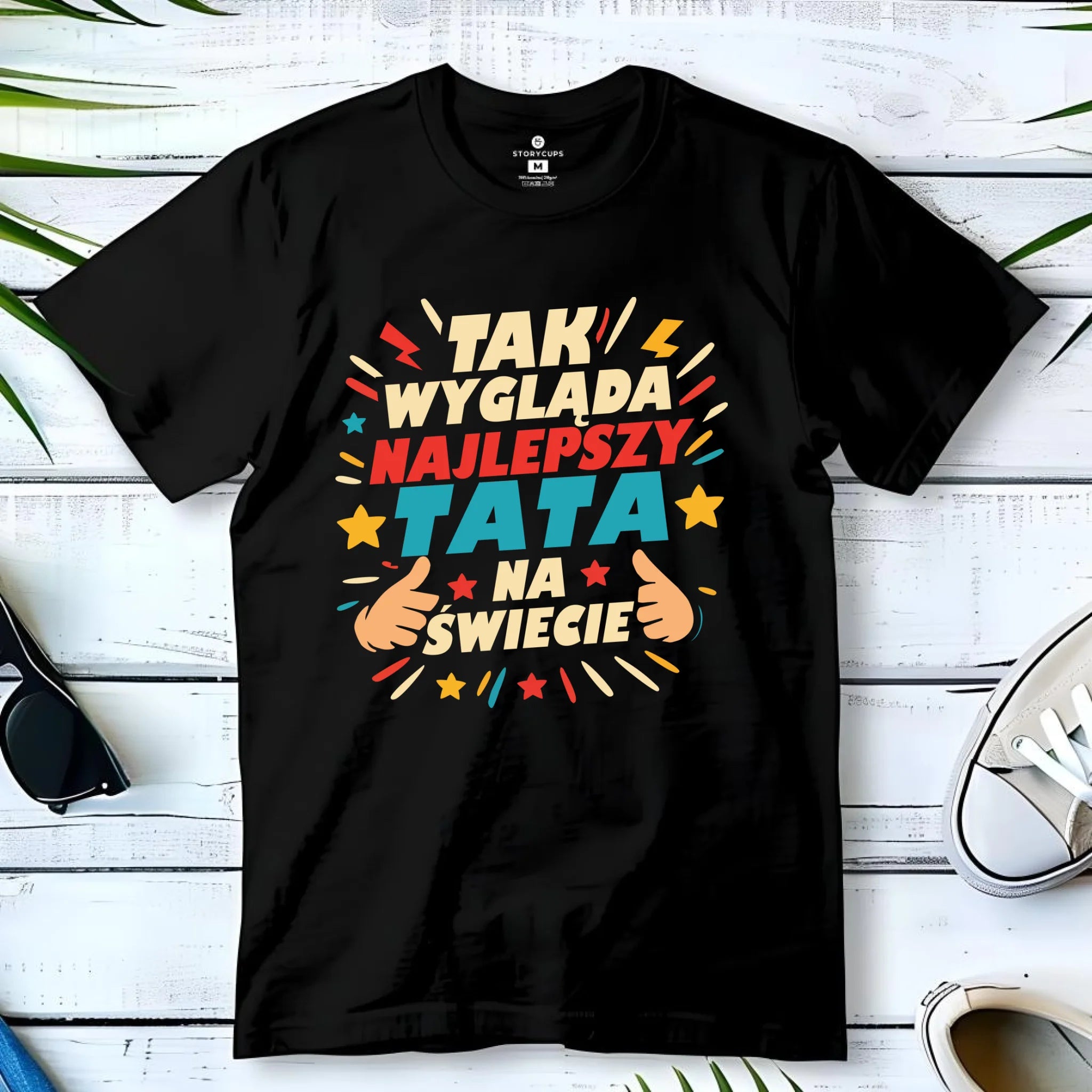Koszulka dla taty - Tak wygląda najlepszy tata na świecie DT08 - StoryCups.pl