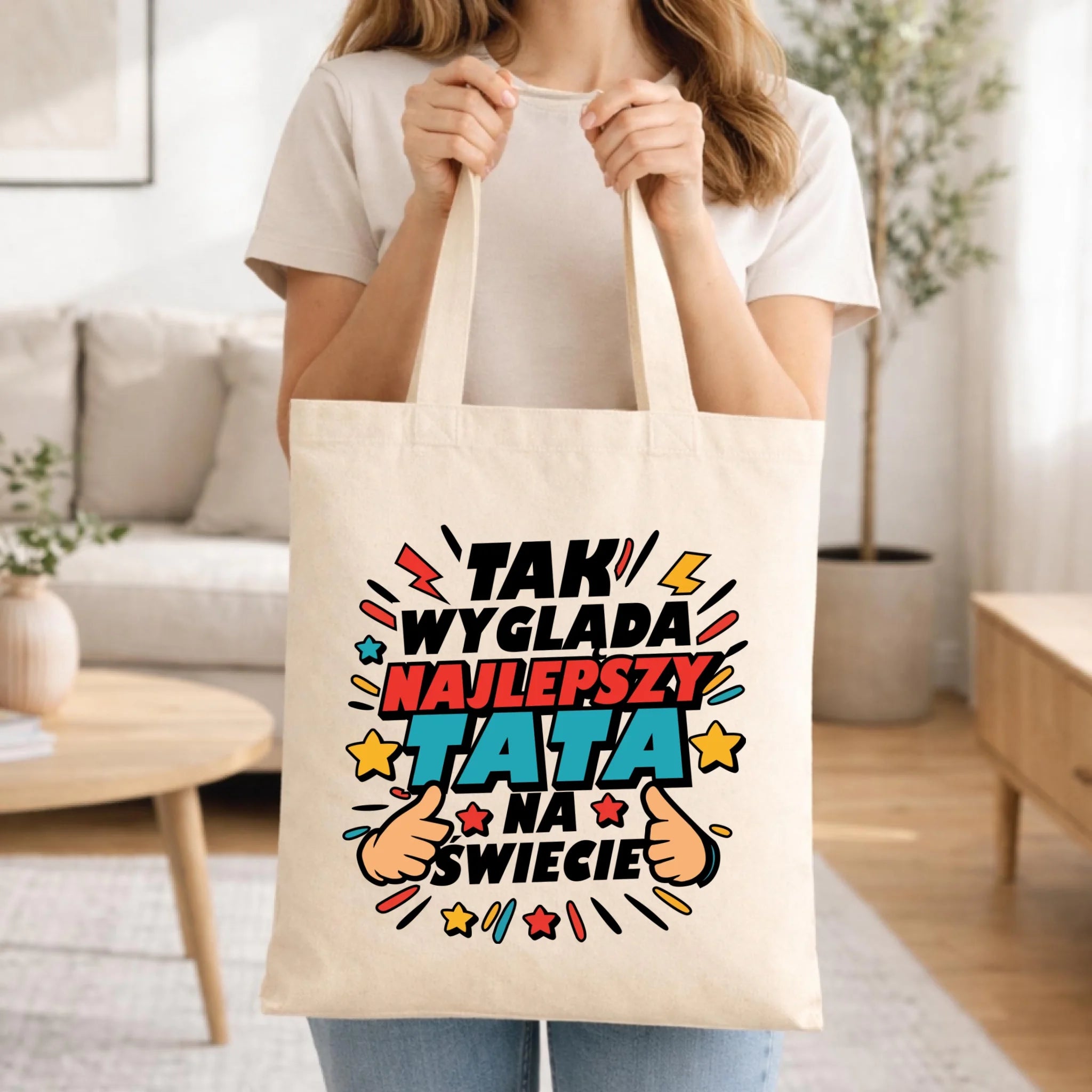 Torba dla taty - Tak wygląda najlepszy tata na świecie DT08 - StoryCups.pl