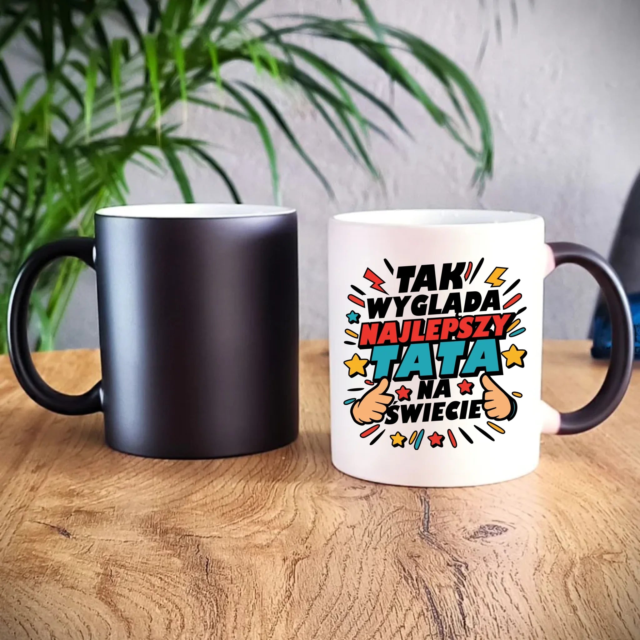 Kubek magiczny dla taty - Tak wygląda najlepszy tata na świecie DT08 - StoryCups.pl