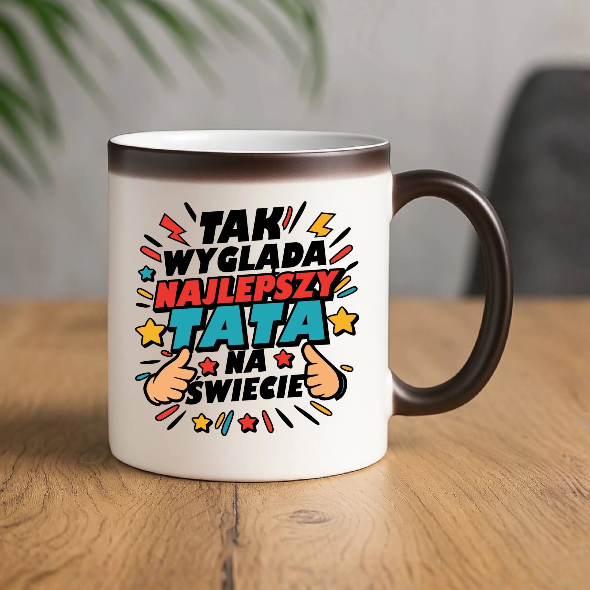 Kubek magiczny dla taty - Tak wygląda najlepszy tata na świecie DT08 - StoryCups.pl