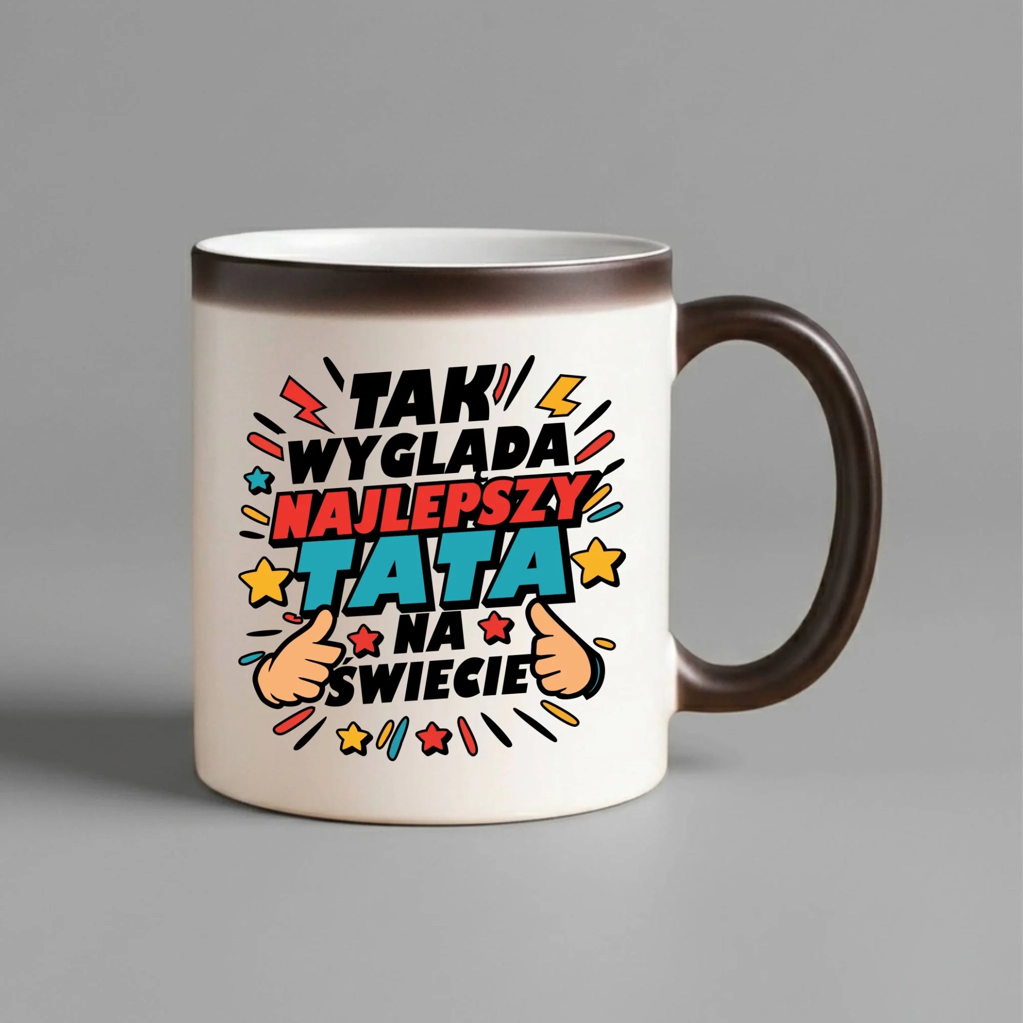 Kubek magiczny dla taty - Tak wygląda najlepszy tata na świecie DT08 - StoryCups.pl