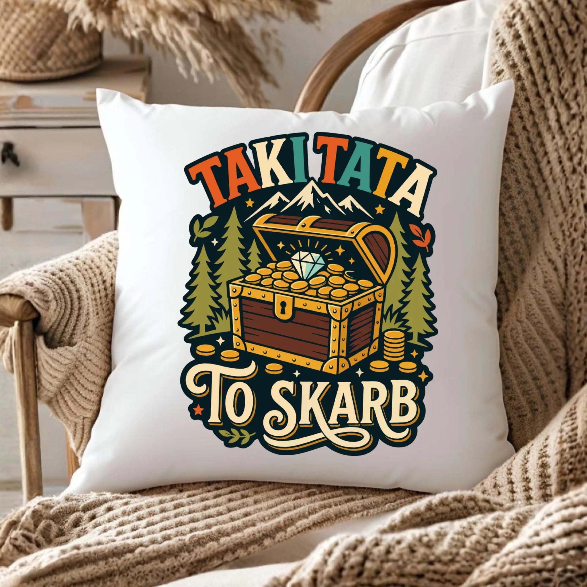 Poduszka dla taty - Taki tata to skarb DT10 - StoryCups.pl
