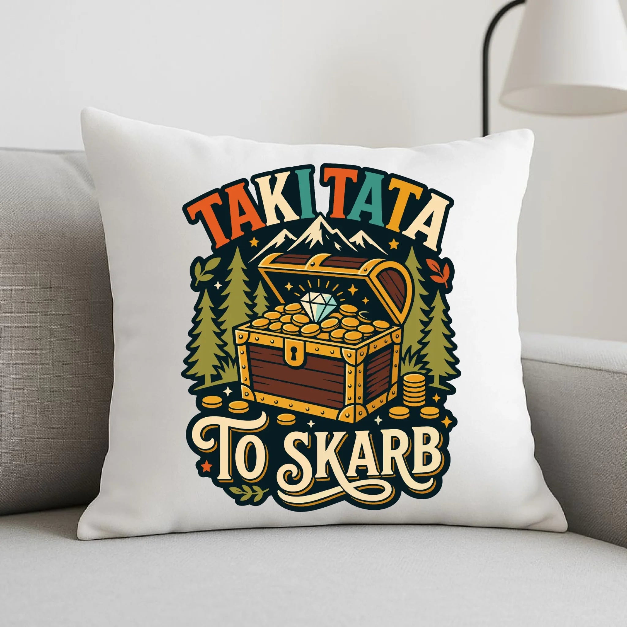 Poduszka dla taty - Taki tata to skarb DT10 - StoryCups.pl