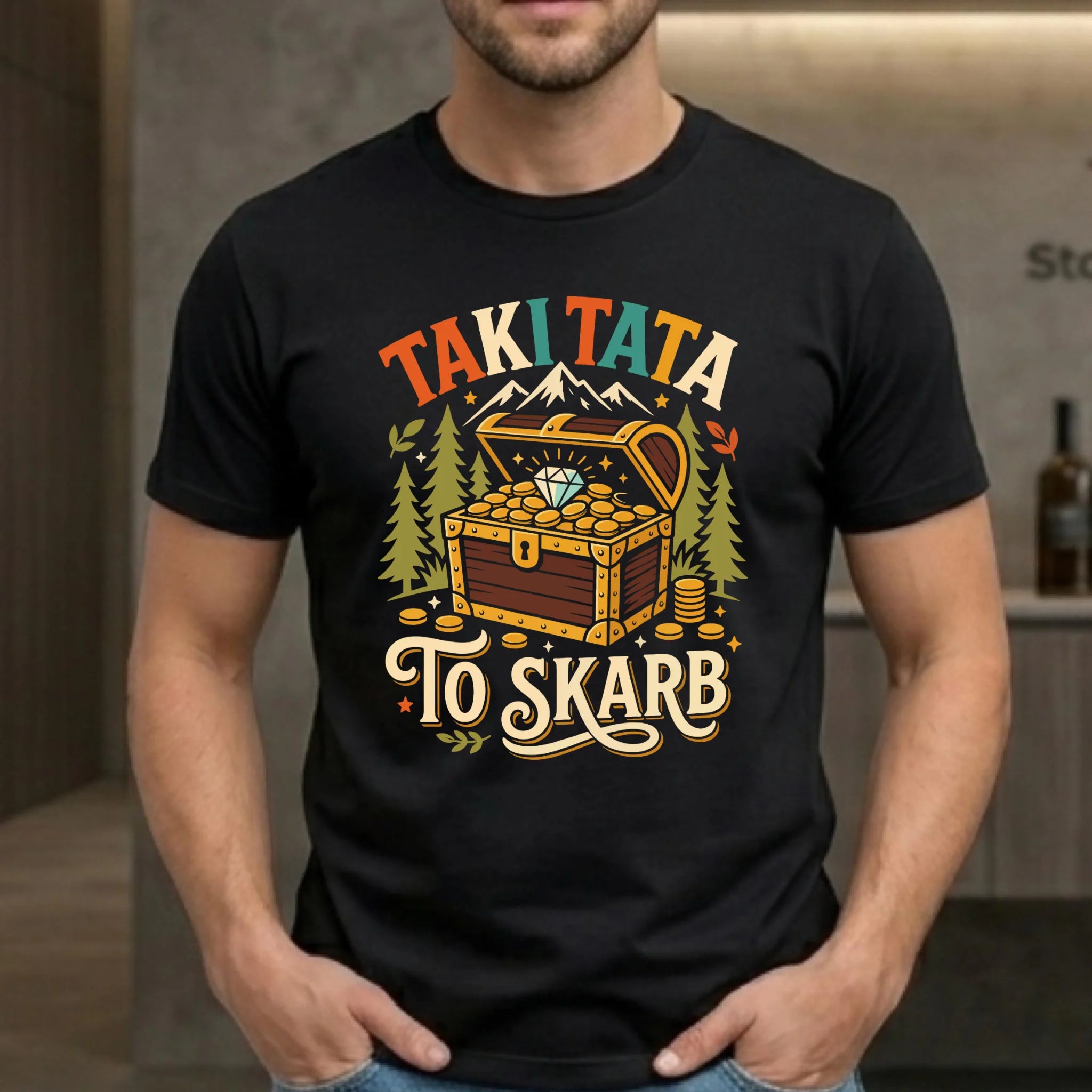 Koszulka dla taty - Taki tata to skarb DT10 - StoryCups.pl